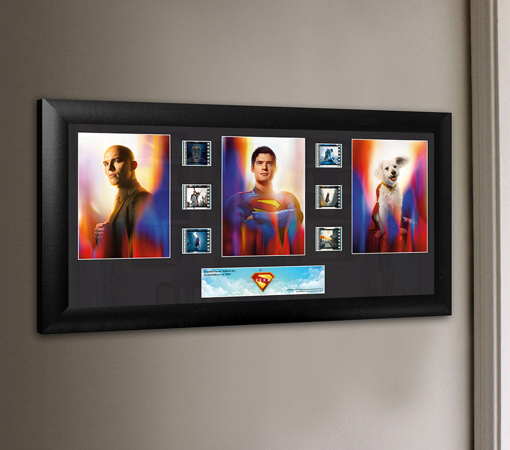 Superman (2025) (Hope, Power & Loyalty) Limited Edition Trio FilmCells™ Presentation USFC6614