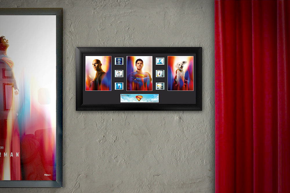 Superman (2025) (Hope, Power & Loyalty) Limited Edition Trio FilmCells™ Presentation USFC6614