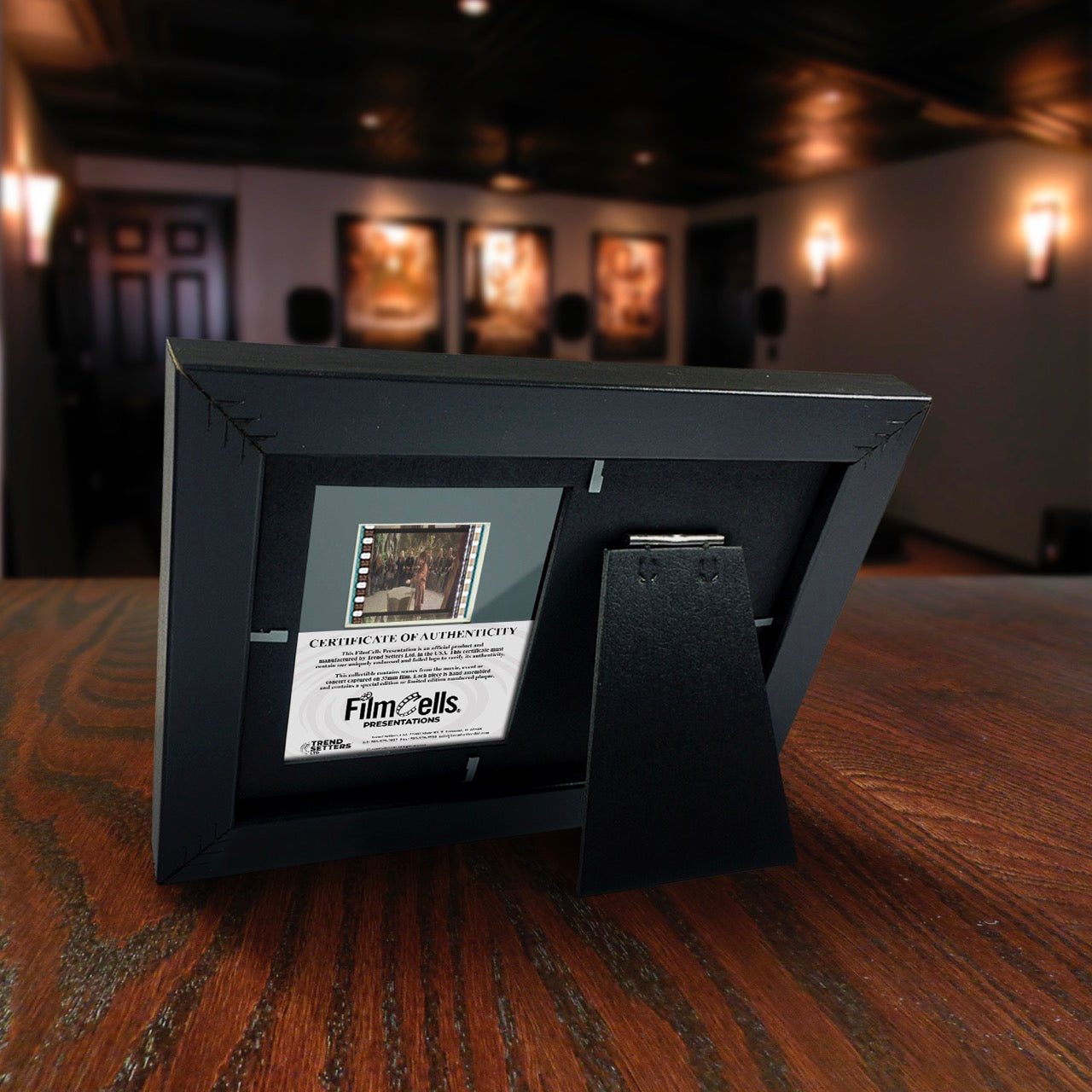 The Lord of the Rings: The Fellowship of the Ring 25th Anniversary (Flame of Mordor) Minicell FilmCells™ Framed Desktop Presentation USFC6616