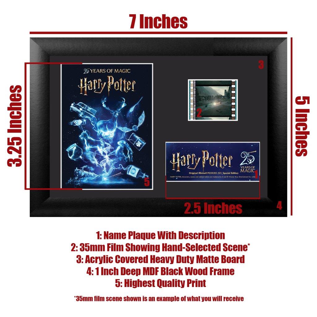 Harry Potter (25 Years of Magic) Minicell FilmCells™ Framed Desktop Presentation USFC6619
