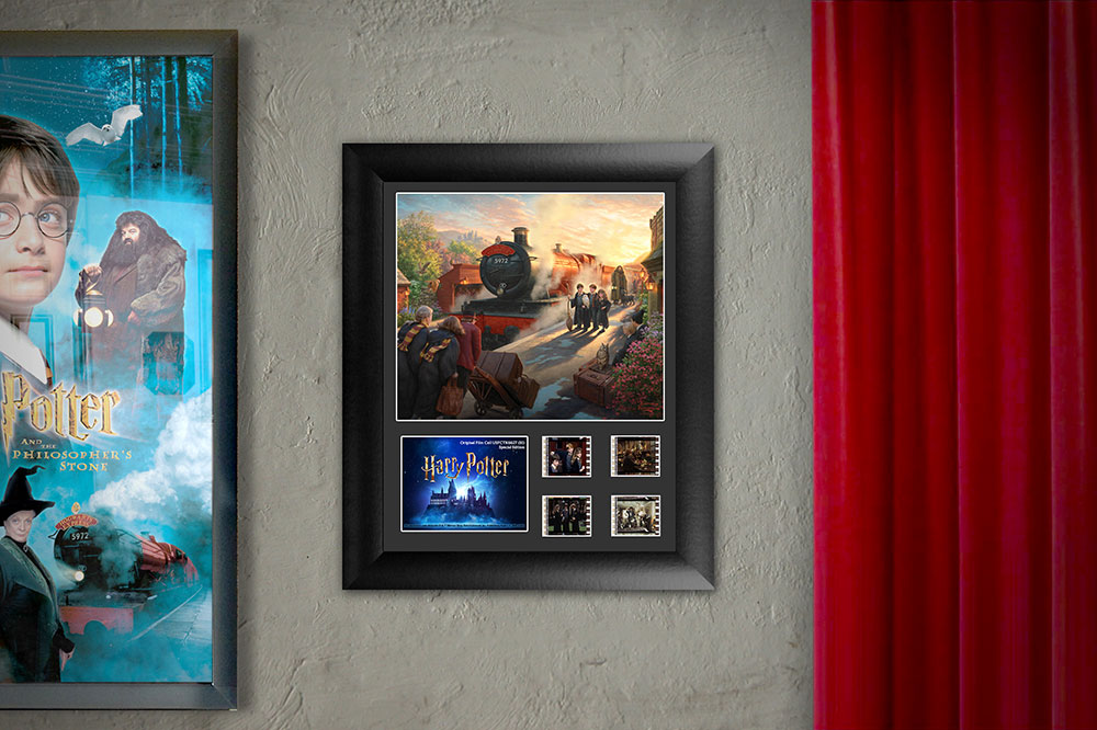 Thomas Kinkade Studios Harry Potter (Hogwarts Express) Double Framed FilmCells™ Presentation USFC6627