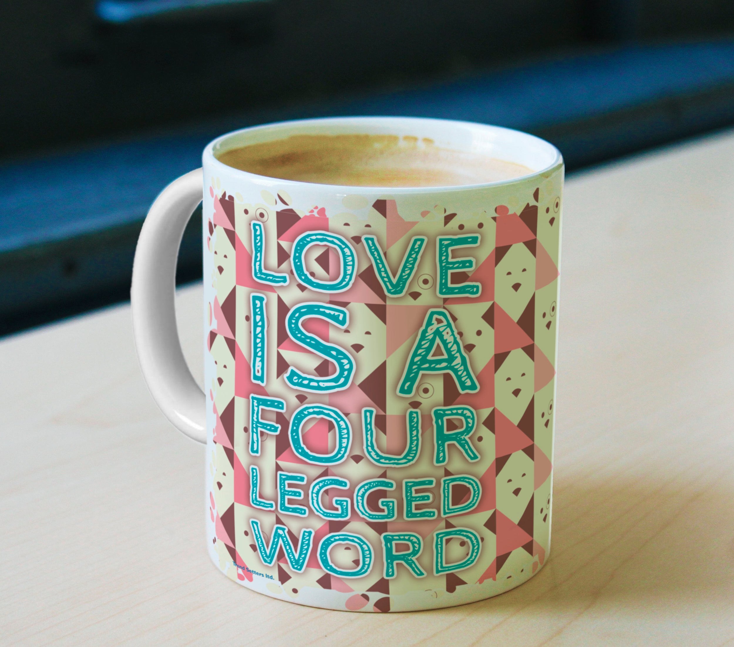 Pet Collection (Four Legged Word) 11 oz Ceramic Mug WMUG1002