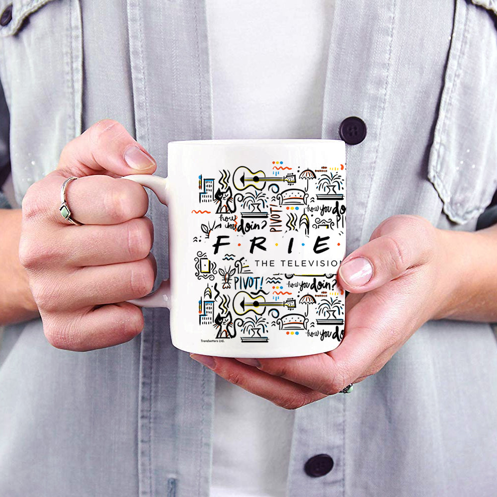 Friends: The Television Show (25 Year Anniversary) 11 oz Ceramic Mug WMUG1004