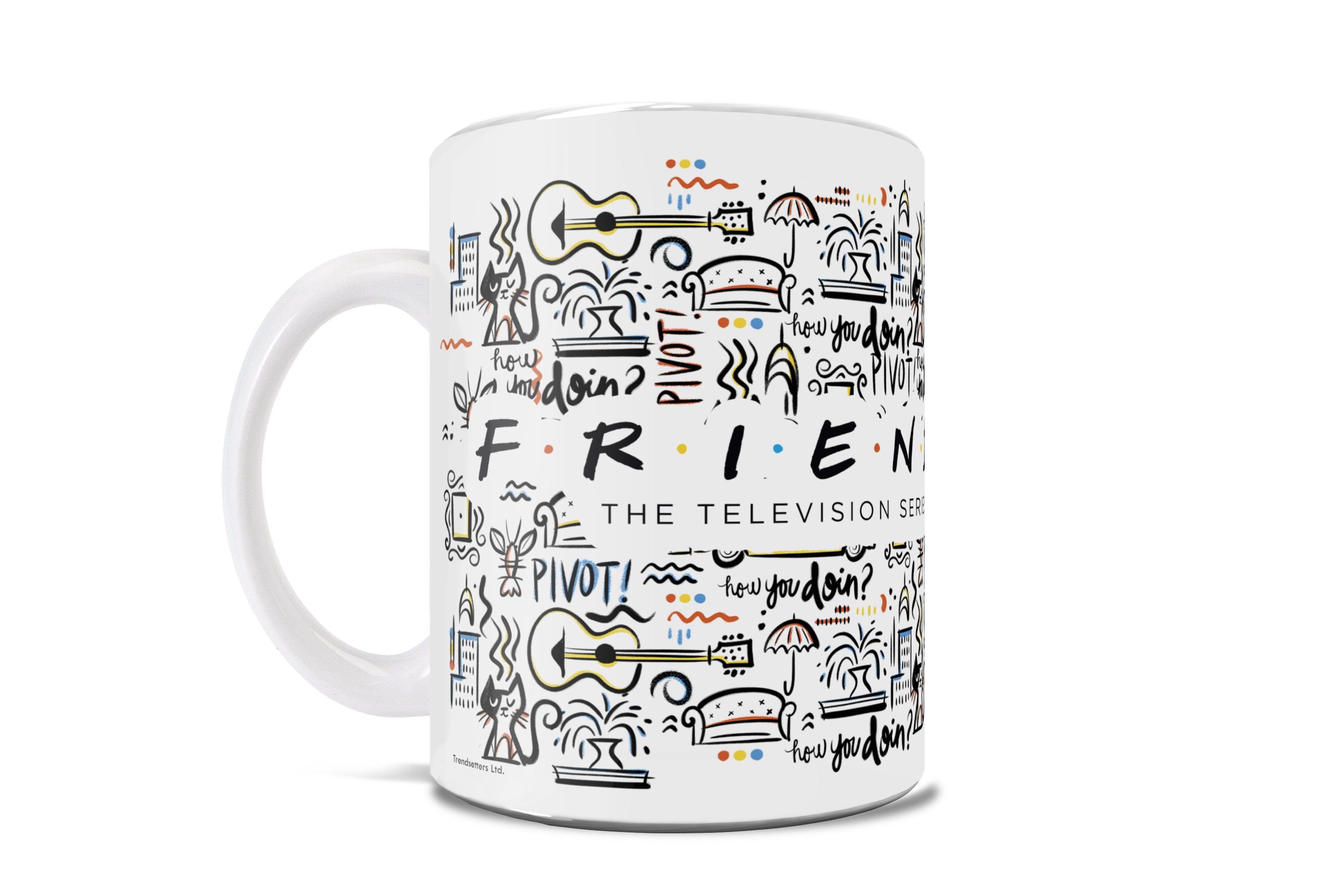 Friends: The Television Show (25 Year Anniversary) 11 oz Ceramic Mug WMUG1004