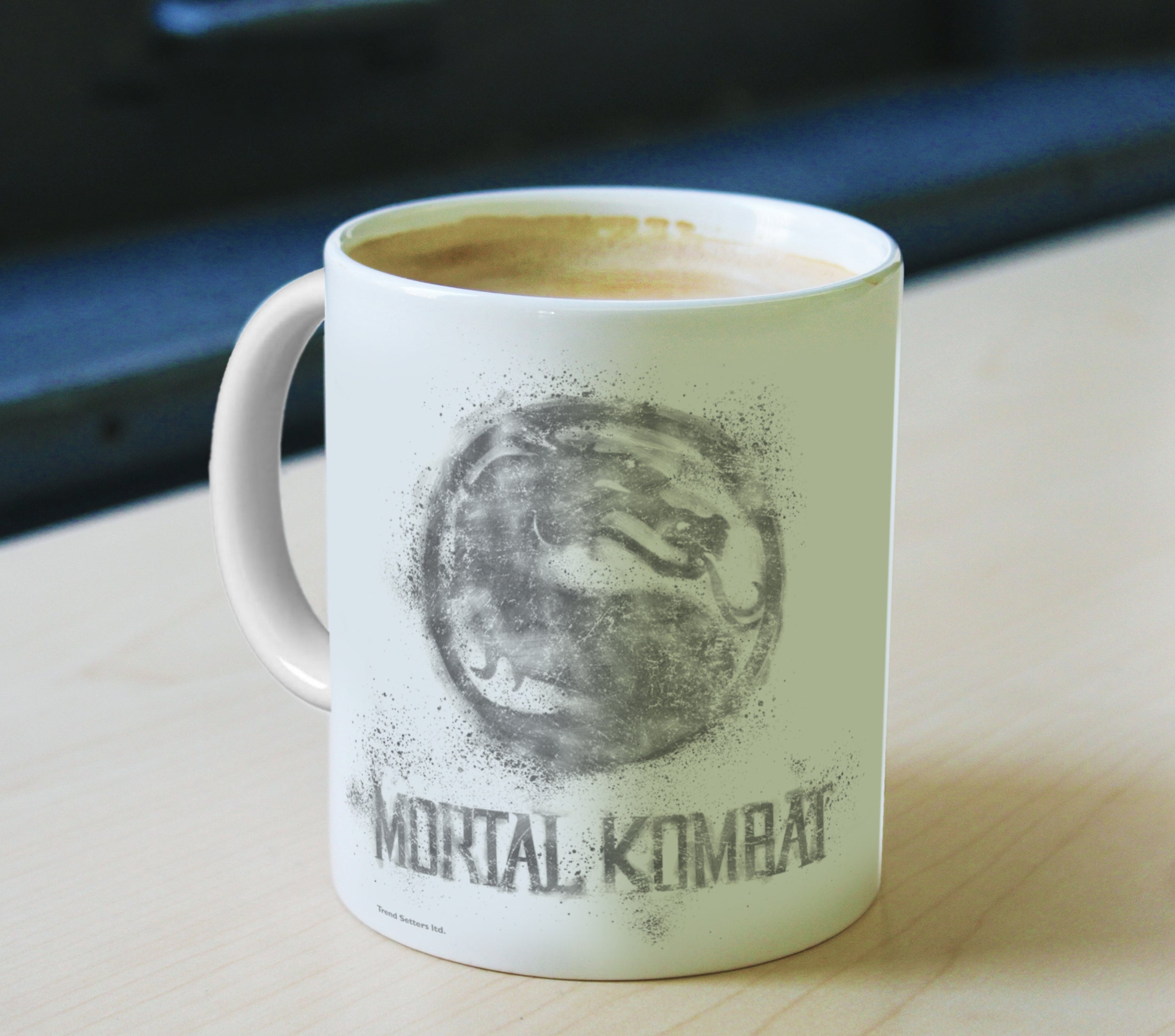 Mortal Kombat Klassic (Concrete Logo) 11 oz Ceramic Mug WMUG1018