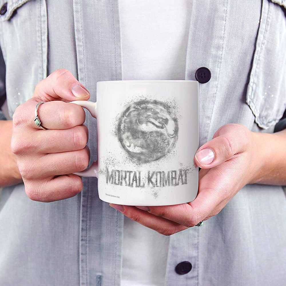 Mortal Kombat Klassic (Concrete Logo) 11 oz Ceramic Mug WMUG1018