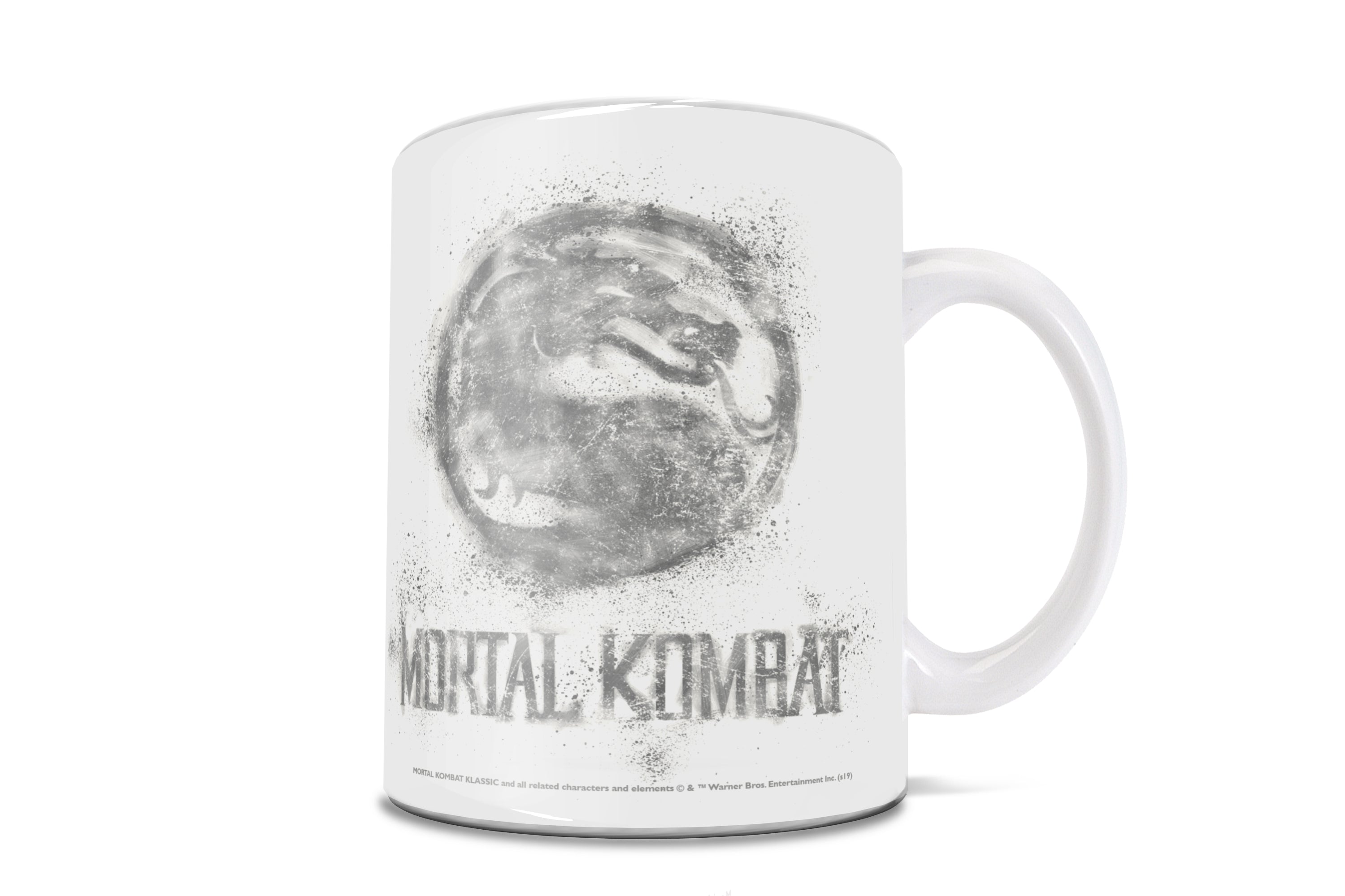 Mortal Kombat Klassic (Concrete Logo) 11 oz Ceramic Mug WMUG1018
