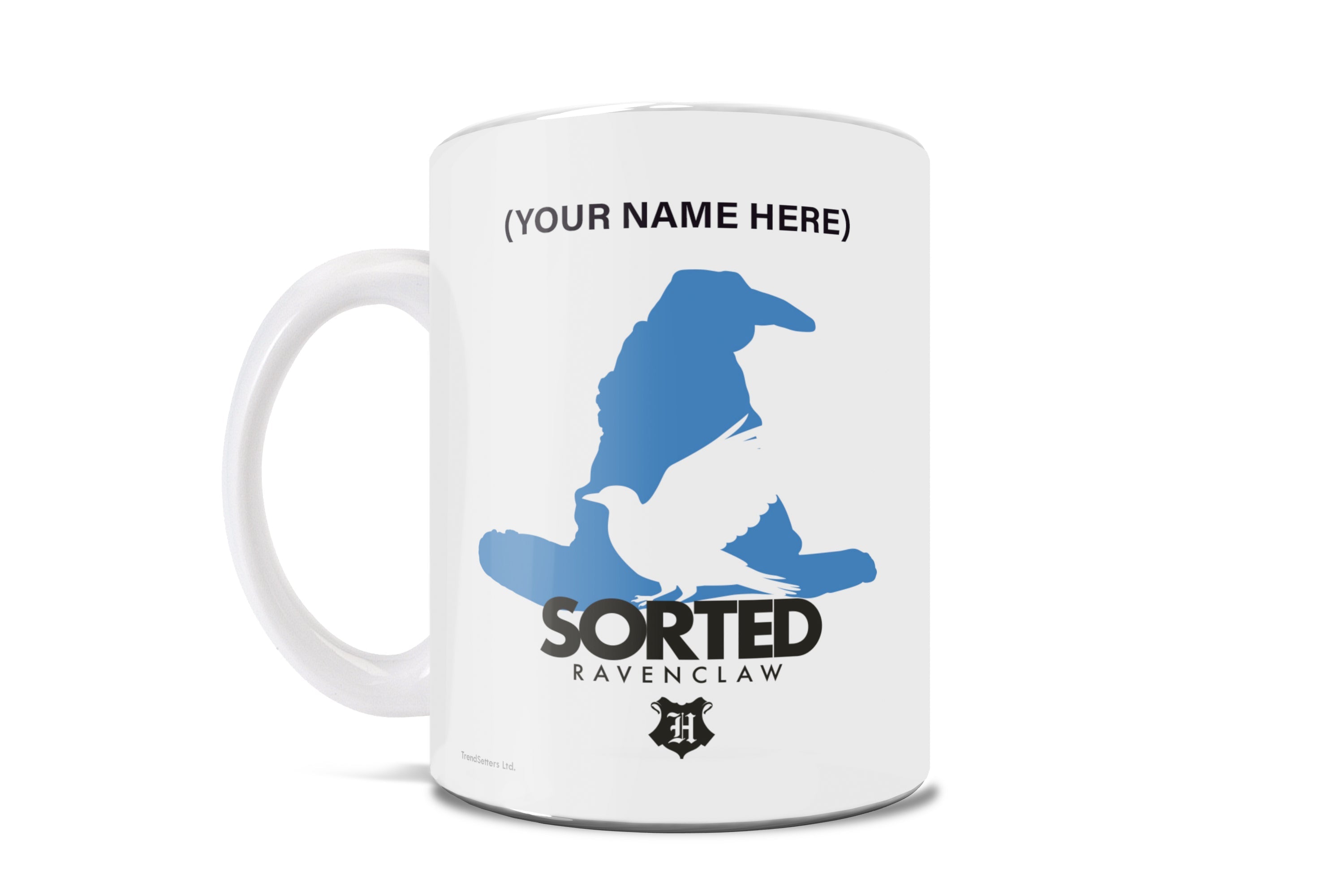 Harry Potter (Sorted Ravenclaw - Personalized) 11 oz White Ceramic Mug WMUG1043