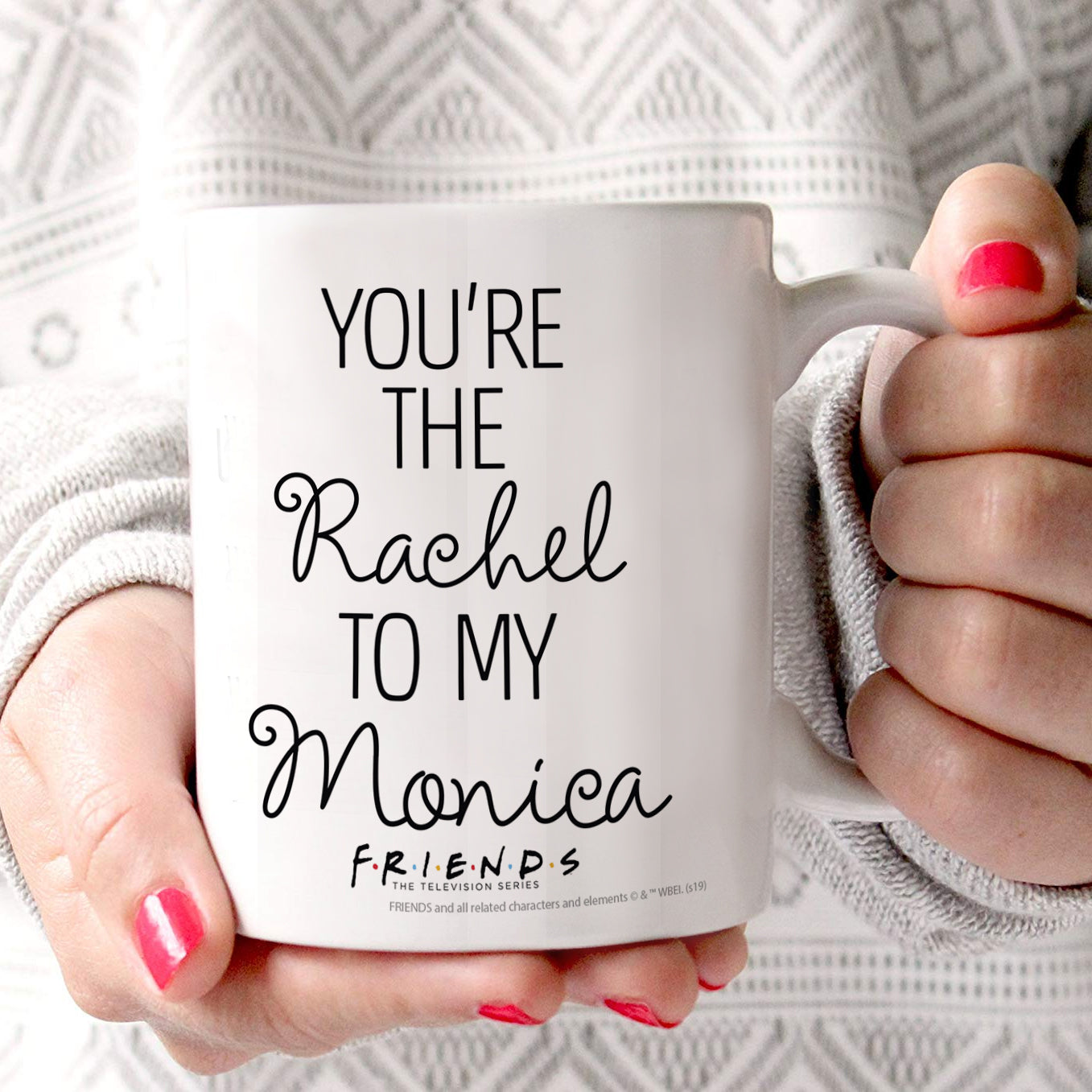 Friends: The Television Show (Youre the Rachel to my Monica) 11 oz Ceramic Mug WMUG1058