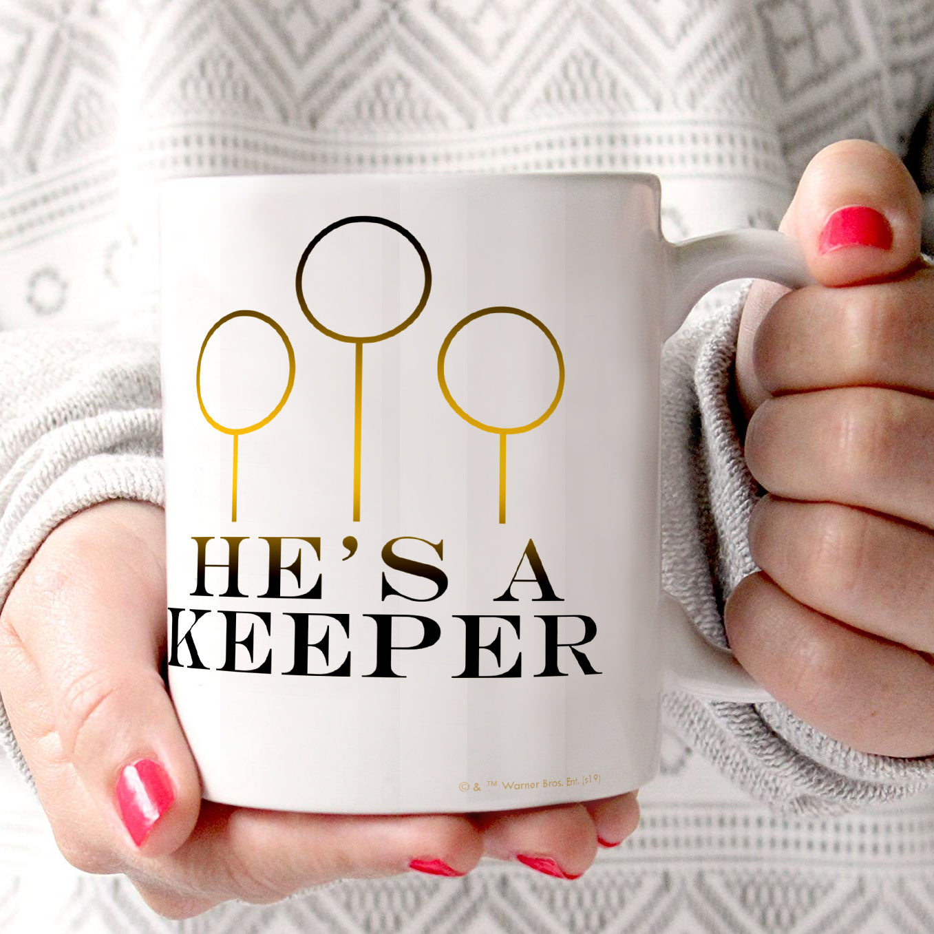 Harry Potter (Im a catch) 11 oz Ceramic Mug WMUG1064