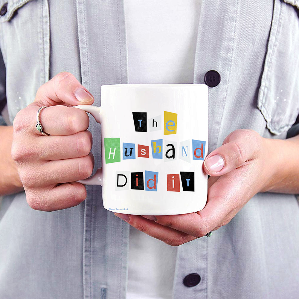 True Crime Collection (The Husband Did It) 11 oz Ceramic Mug WMUG1082