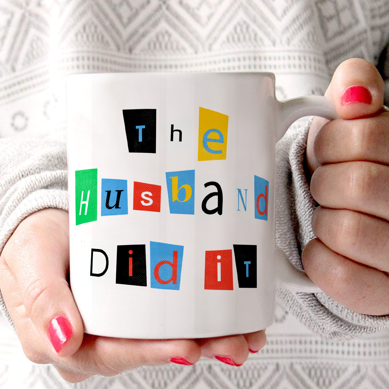 True Crime Collection (The Husband Did It) 11 oz Ceramic Mug WMUG1082