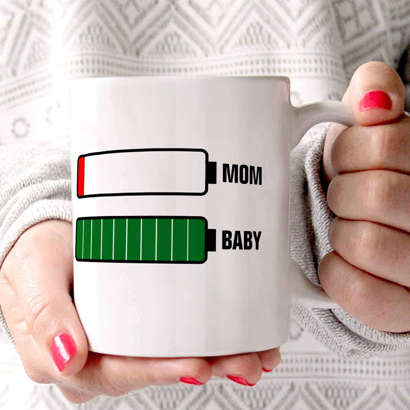 Parent Collection (Tired as a Mother) 11 oz Ceramic Mug WMUG1084