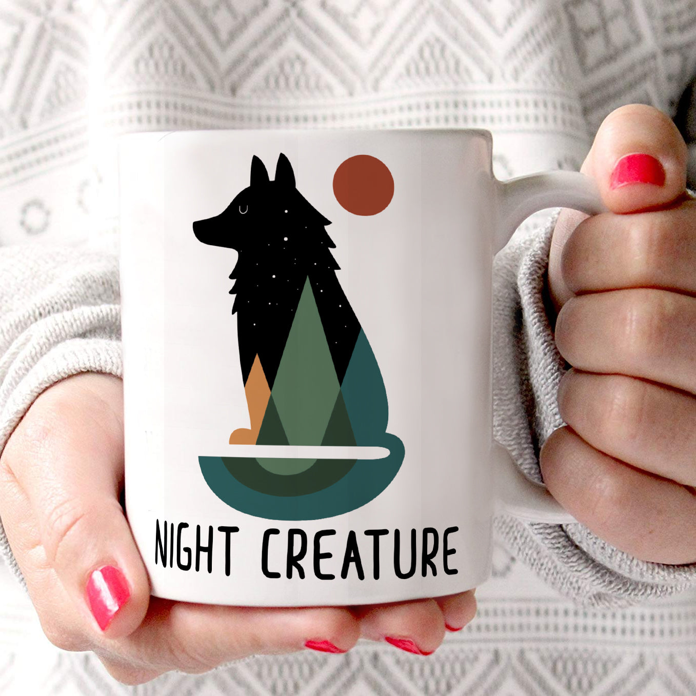 Trend Setter Original (Night Creature) 11 oz Ceramic Mug WMUG1104