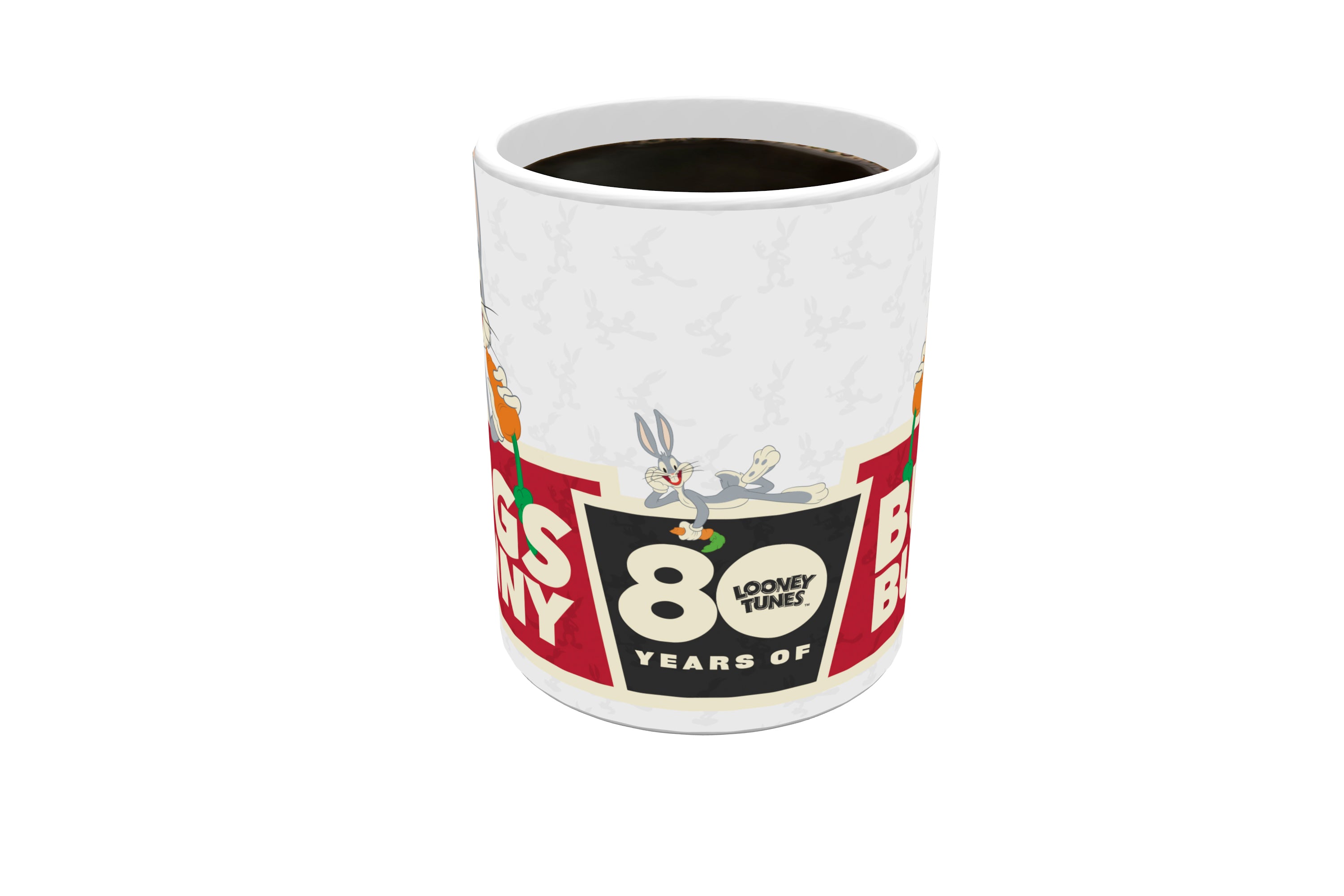 Looney Tunes (Bugs Bunny 80th Anniversary) 11 oz Ceramic Mug WMUG1133