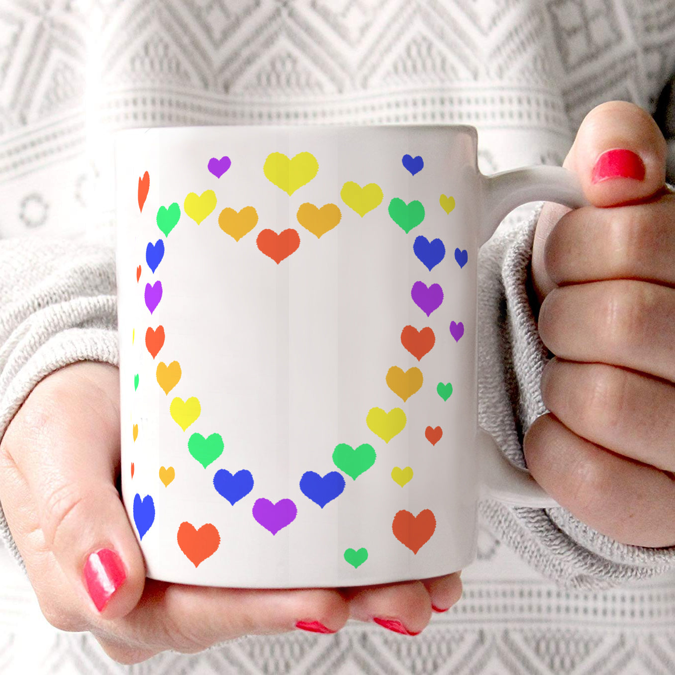 Trend Setters Original (Hearts) 11 oz Ceramic Mug WMUG1166