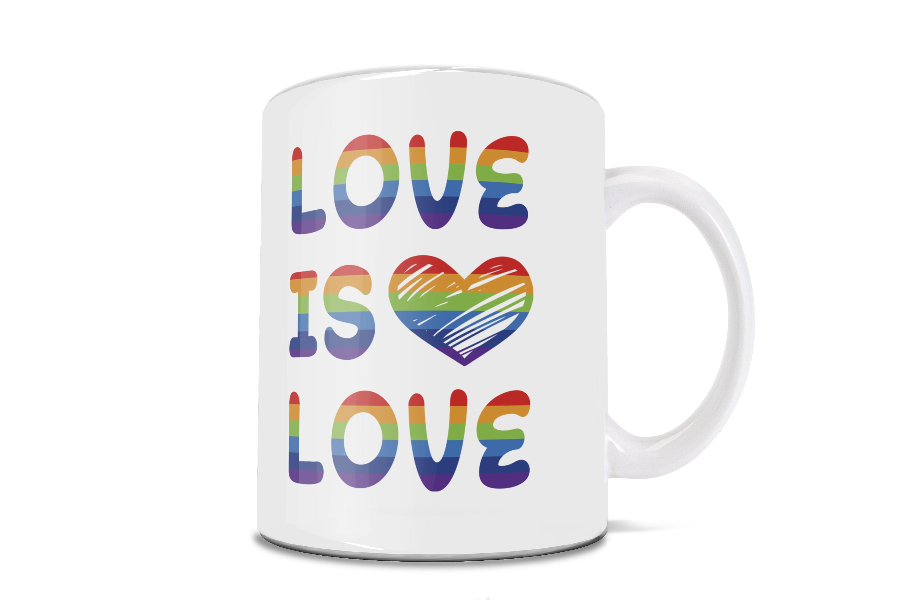 Pride Collection (Love Is Love) 11 oz Ceramic Mug WMUG1171