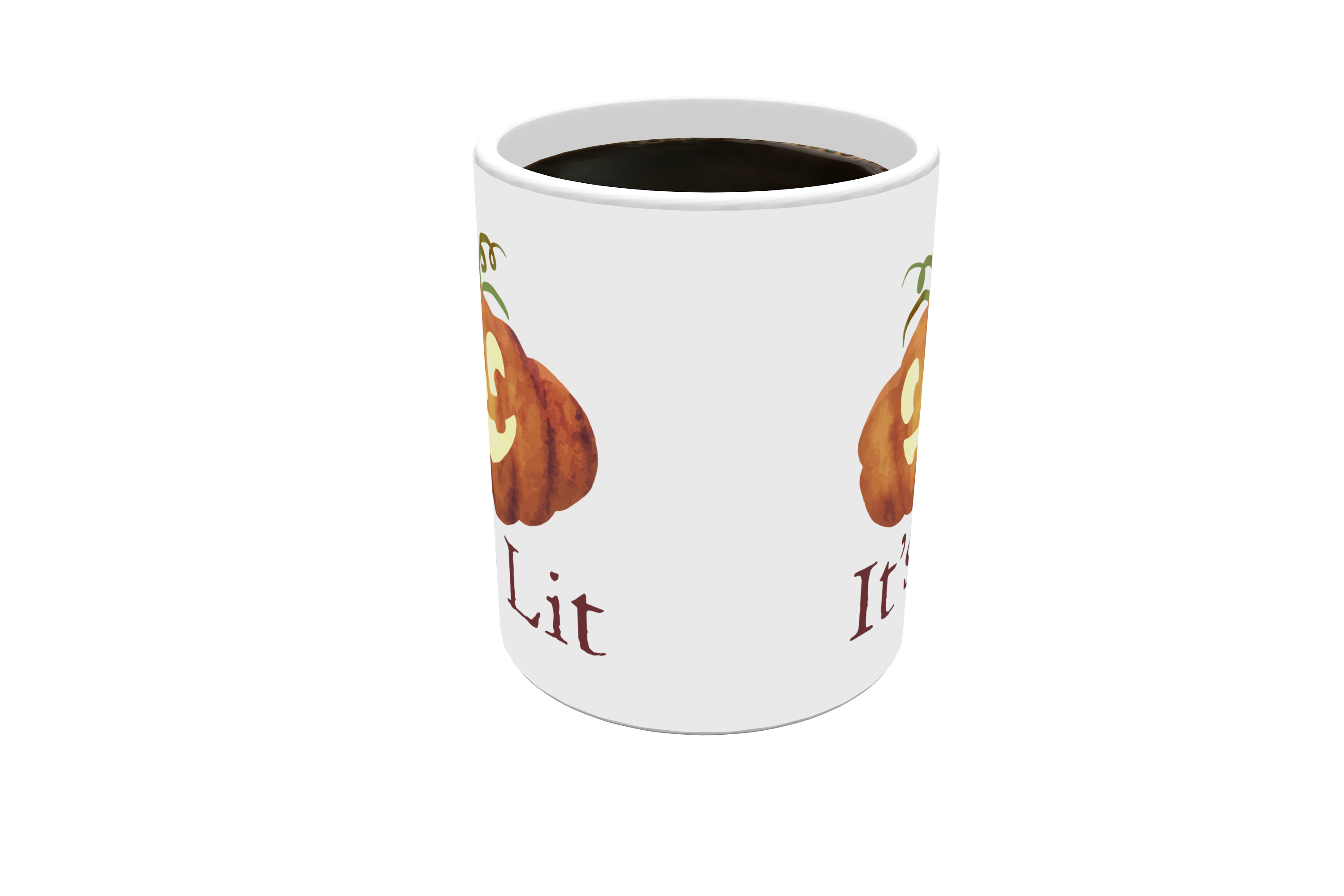 Halloween Collection (Halloween - Its Lit) 11 oz Ceramic Mug WMUG1173
