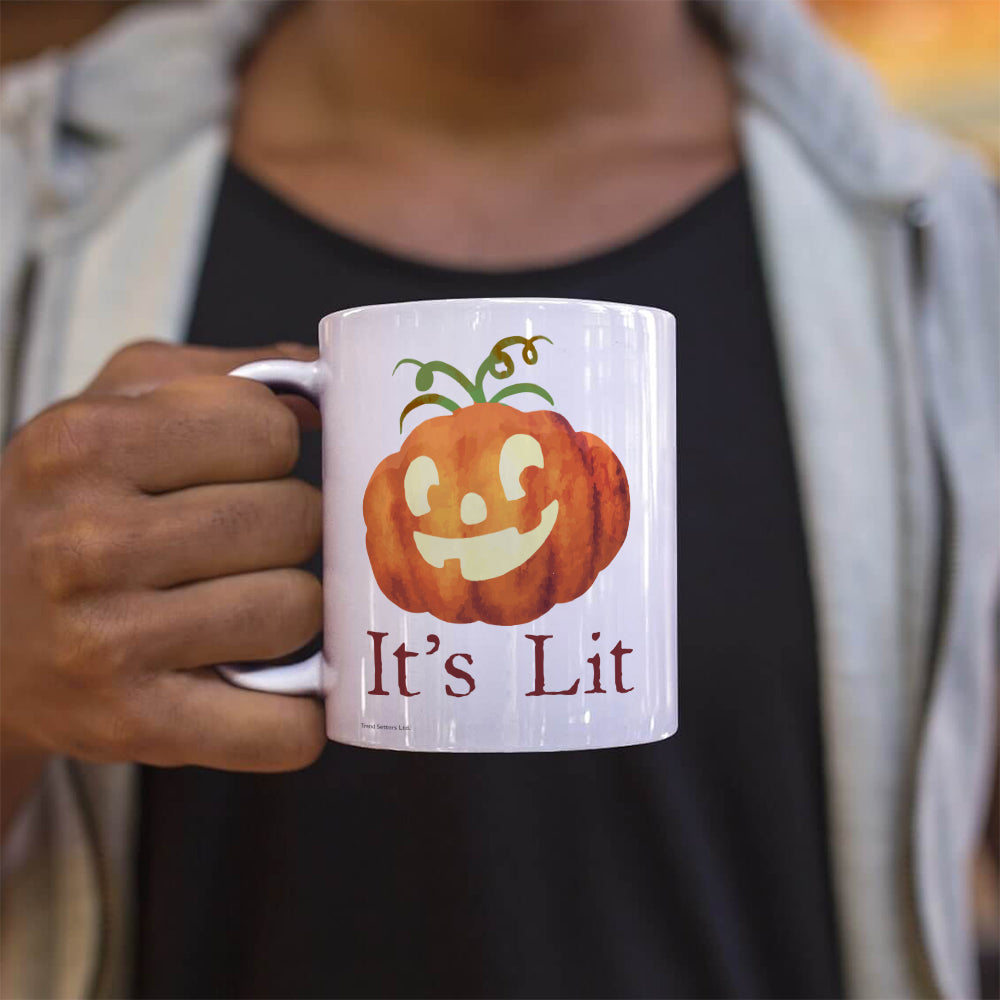 Halloween Collection (Halloween - Its Lit) 11 oz Ceramic Mug WMUG1173