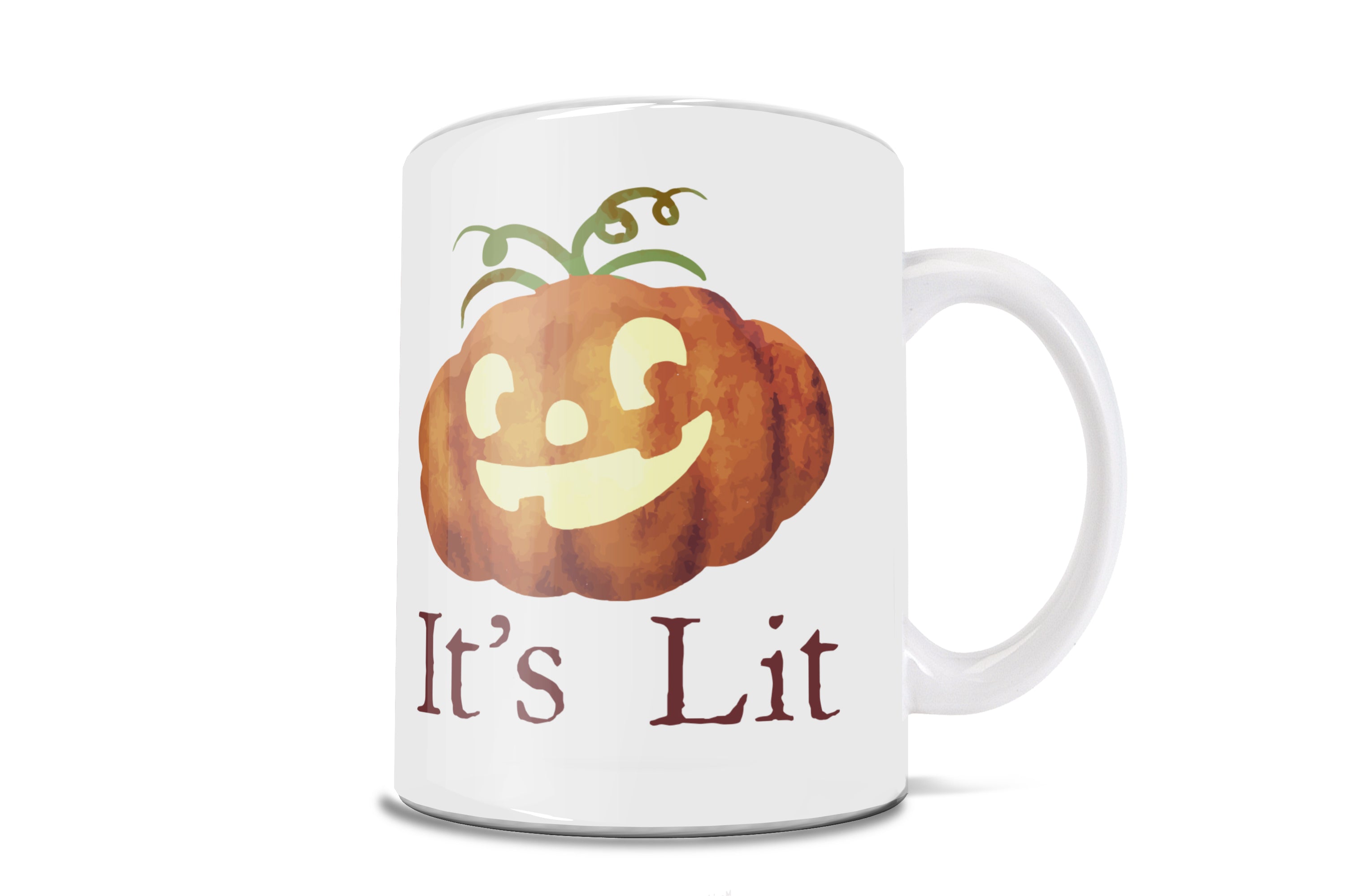Halloween Collection (Halloween - Its Lit) 11 oz Ceramic Mug WMUG1173