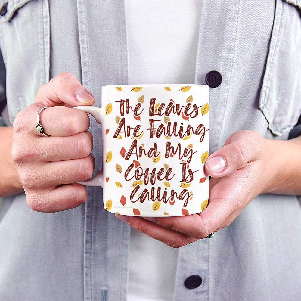 Halloween Collection (The Leaves Are Falling) 11 oz Ceramic Mug WMUG1176