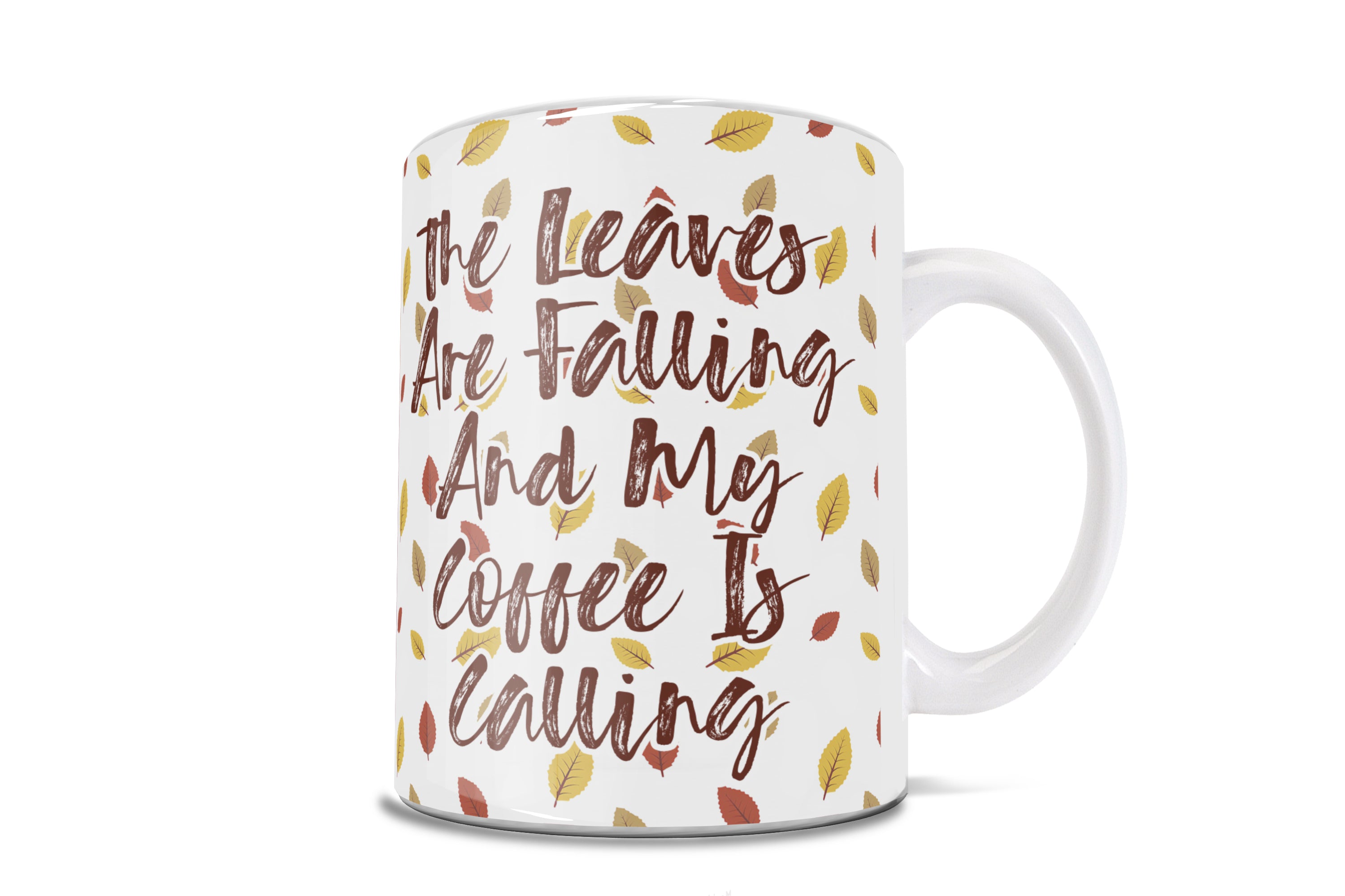 Halloween Collection (The Leaves Are Falling) 11 oz Ceramic Mug WMUG1176