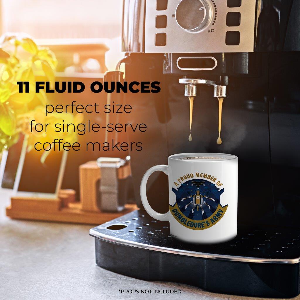 Harry Potter (Dumbledore’s Army) 11 oz White Ceramic Mug WMUG1181