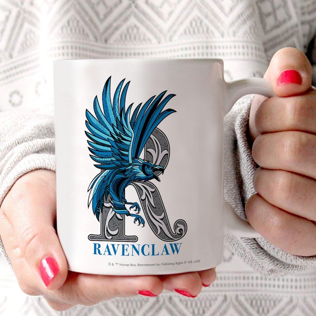 Harry Potter (Ravenclaw Emblem) 11 oz White Ceramic Mug WMUG1184