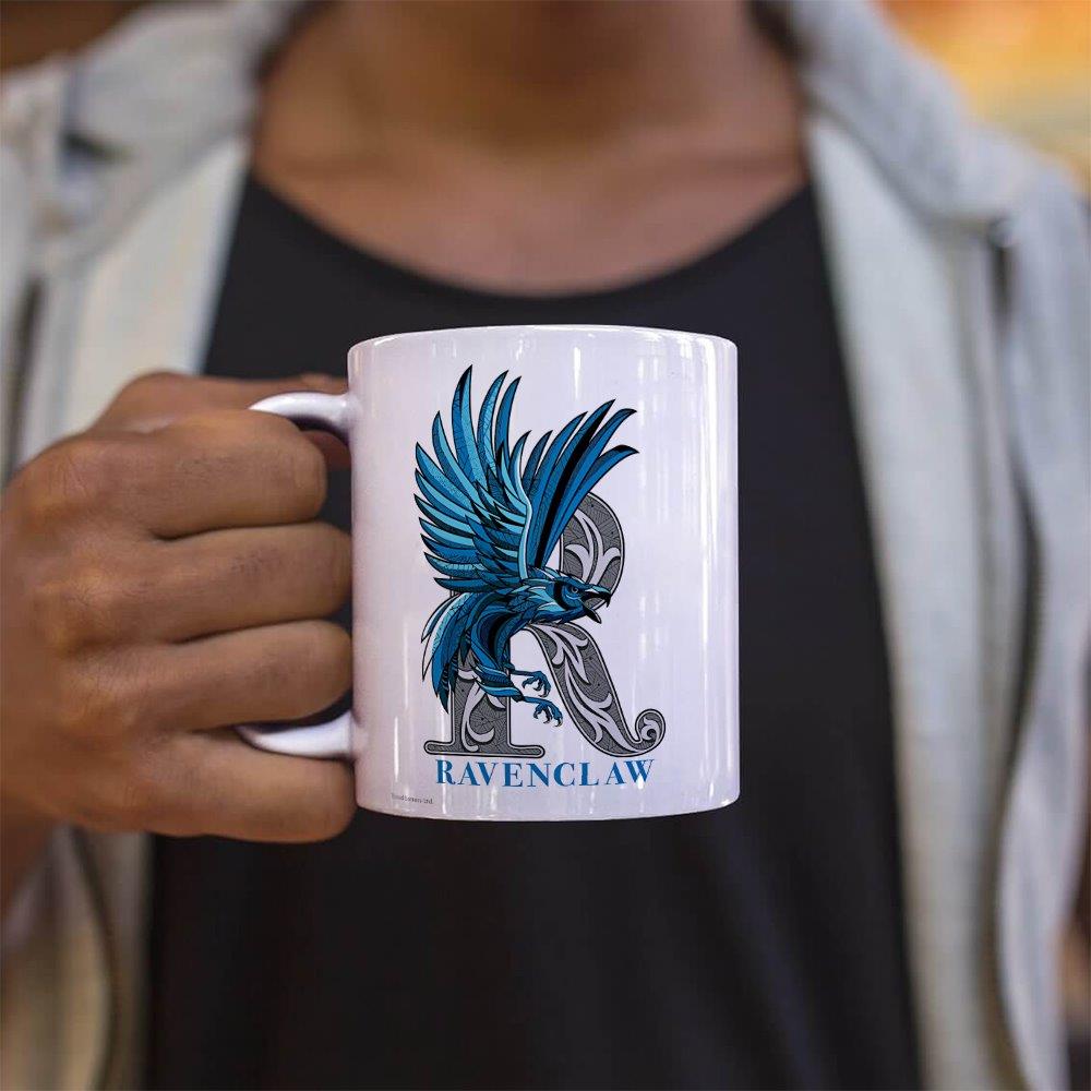 Harry Potter (Ravenclaw Emblem) 11 oz White Ceramic Mug WMUG1184