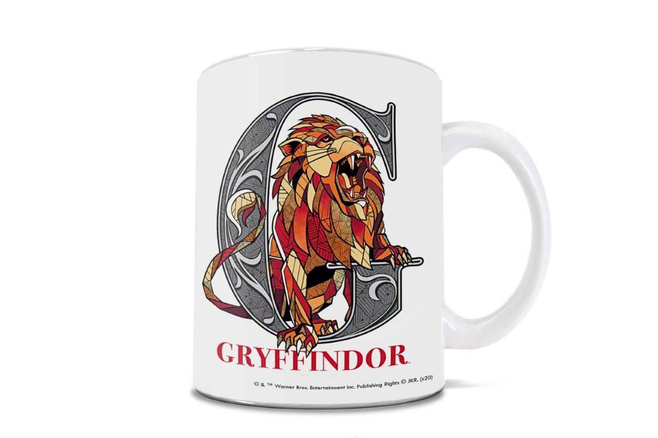 Harry Potter (Gryffindor Emblem) 11 oz White Ceramic Mug WMUG1185