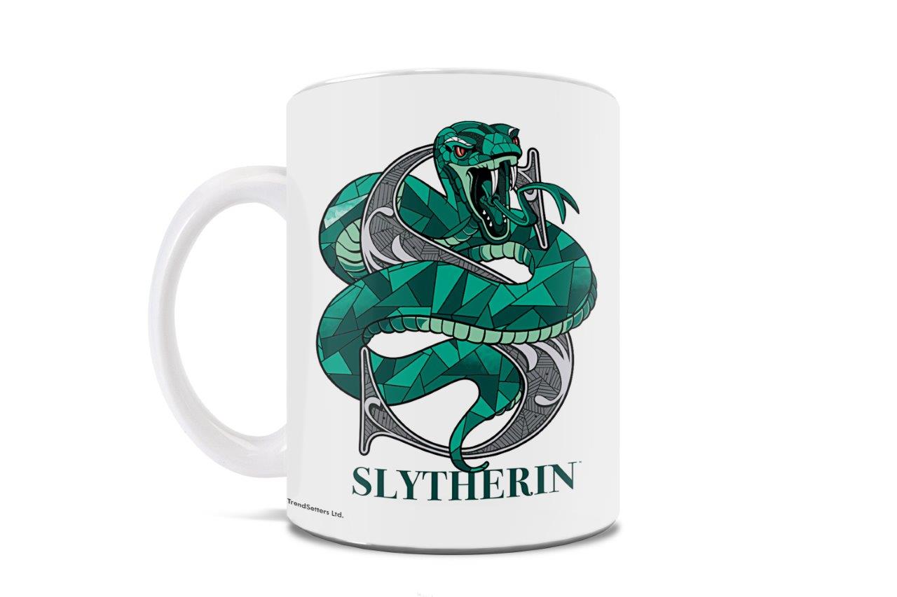 Harry Potter (Slytherin Emblem) 11 oz White Ceramic Mug WMUG1186