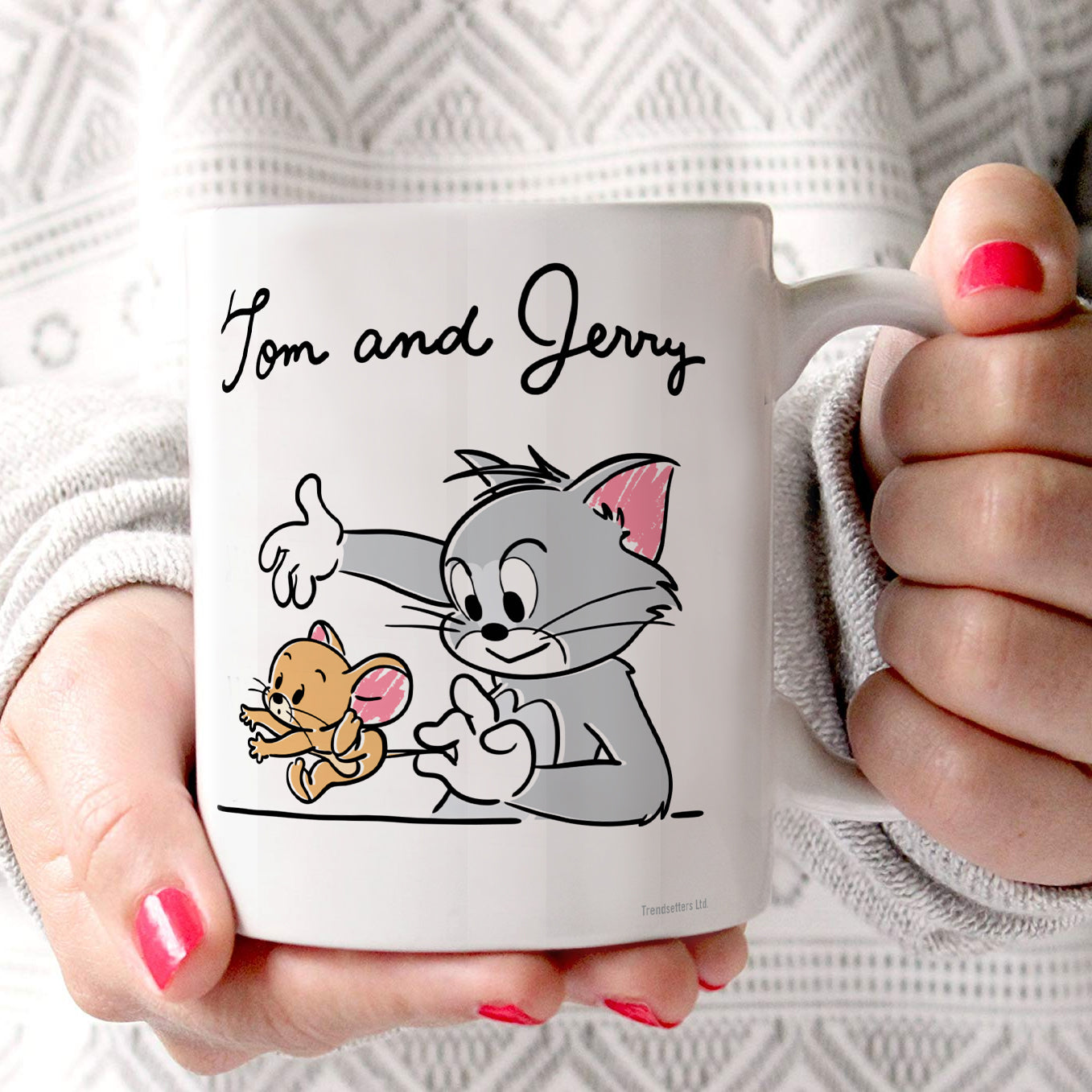 Tom and Jerry (Best Friends) 11 oz Ceramic Mug WMUG1189