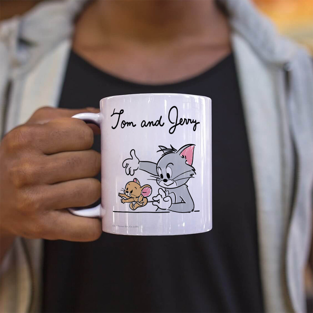 Tom and Jerry (Best Friends) 11 oz Ceramic Mug WMUG1189