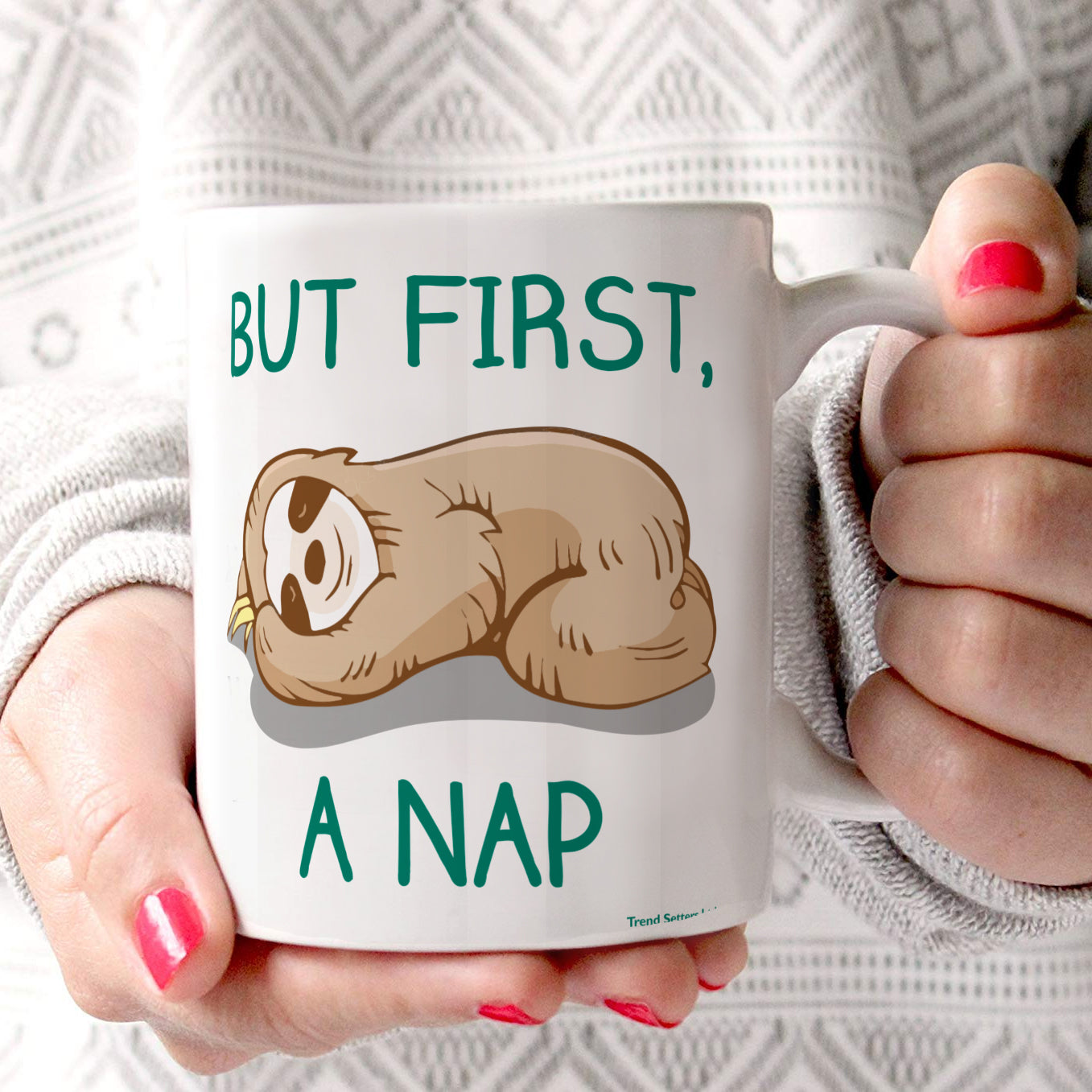 Trend Setters Original (But First, Nap) 11 oz Ceramic Mug WMUG1207