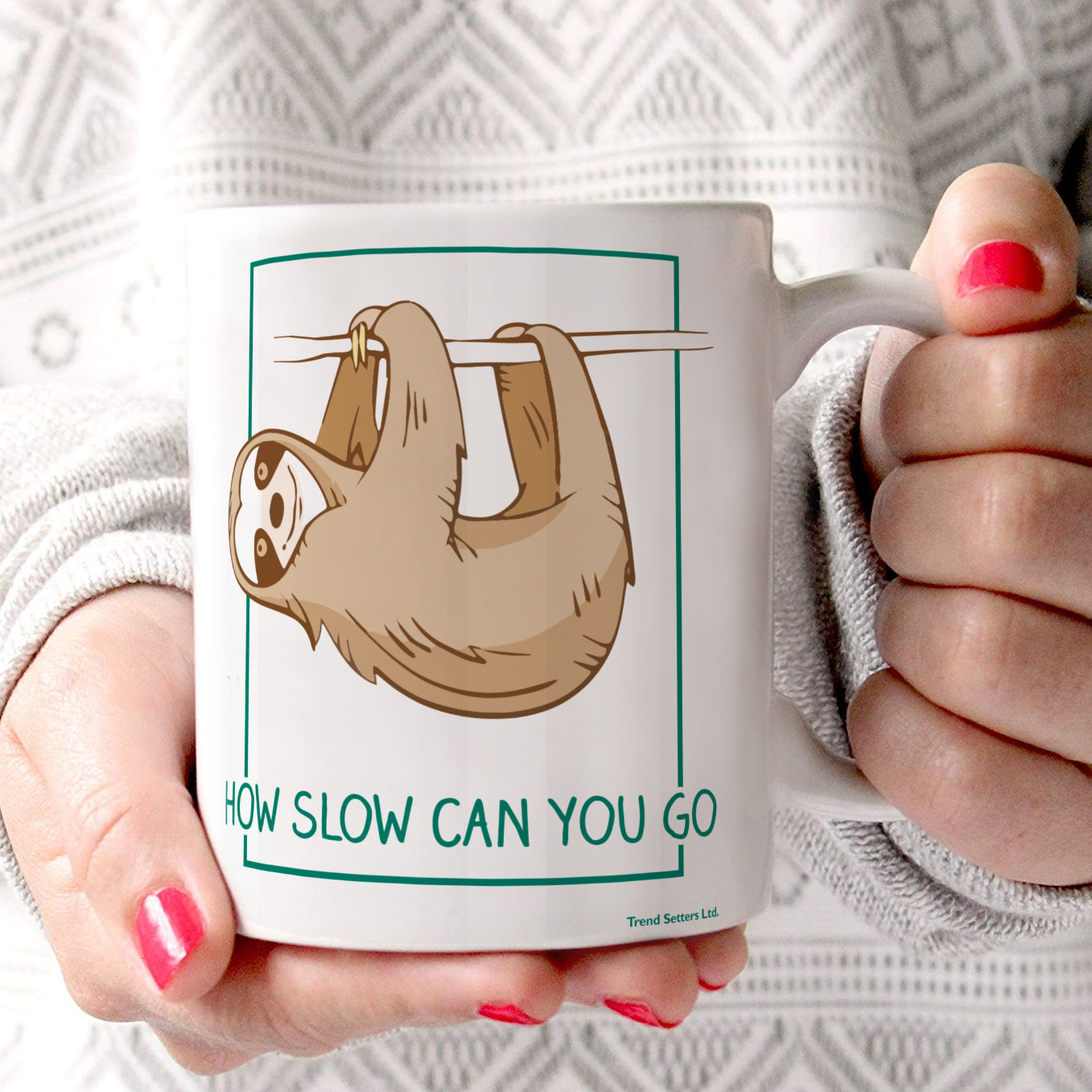 Trend Setters Original (How Slow Can You Go) 11 oz Ceramic Mug WMUG1208
