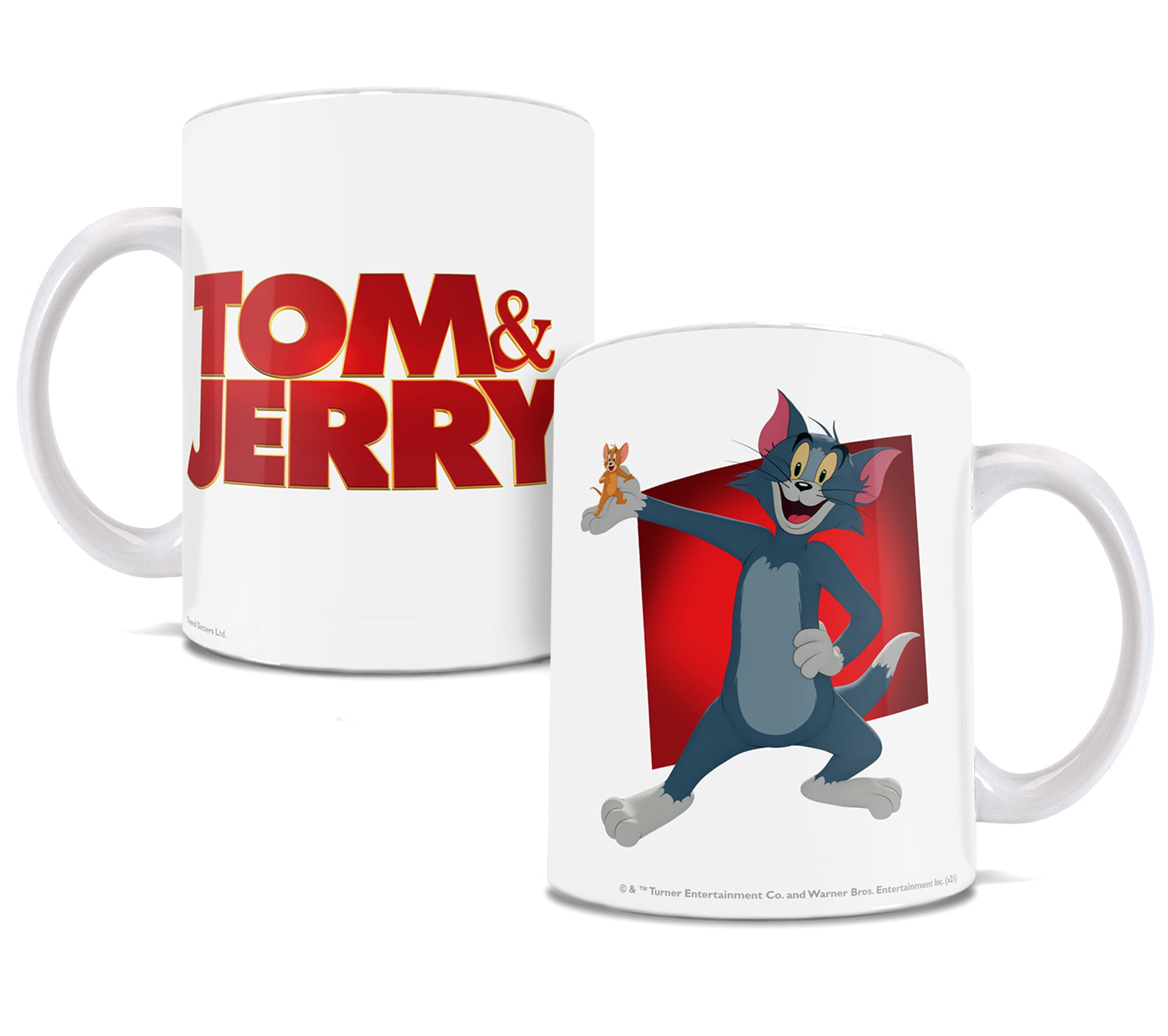 Tom and Jerry (Frenemies) 11 oz Ceramic Mug WMUG1238