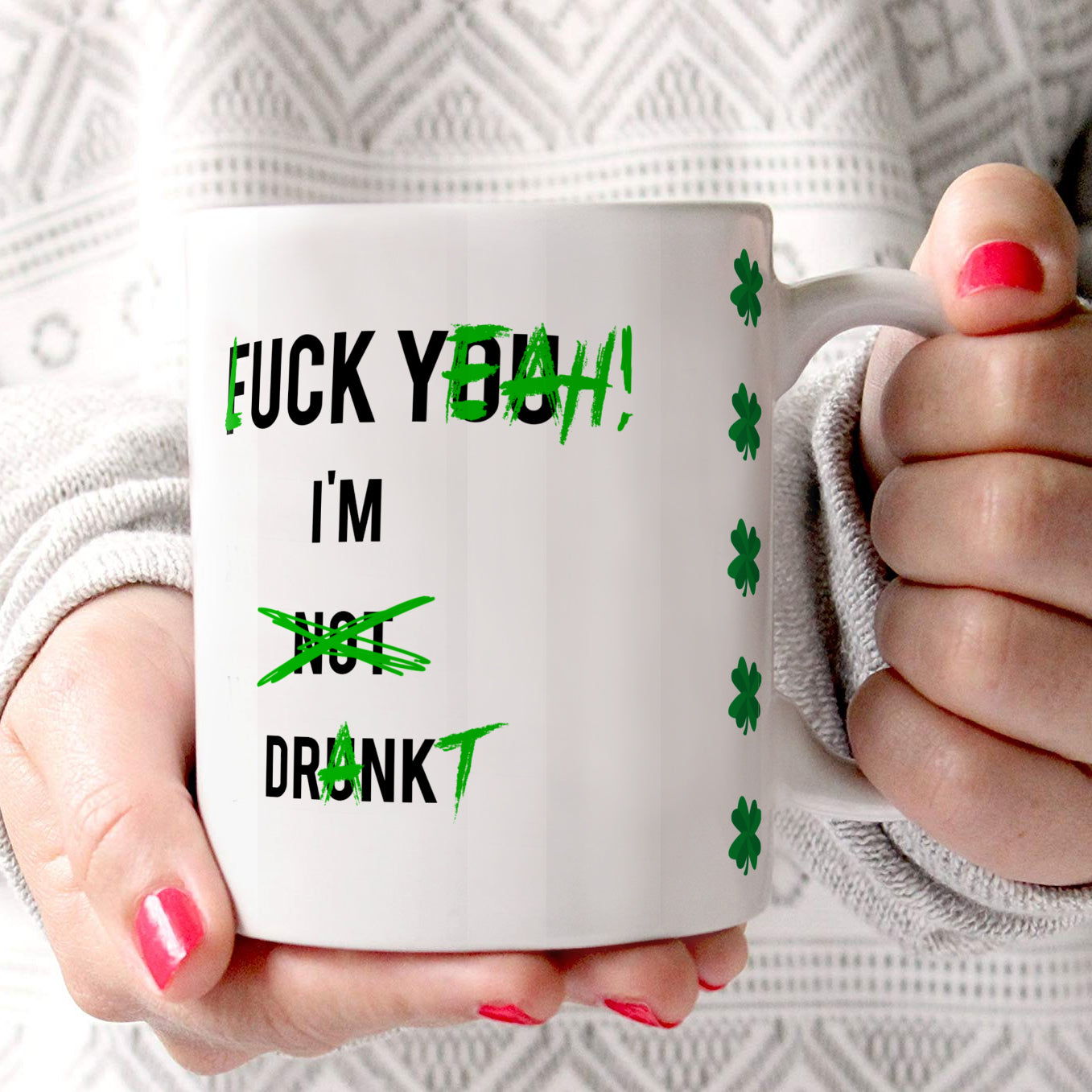 St. Patricks Day Collection (Drankt) 11 oz Ceramic Mug WMUG1240