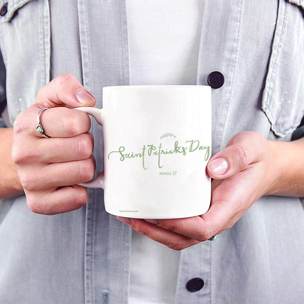 St. Patricks Day Collection (Script) 11 oz Ceramic Mug WMUG1246