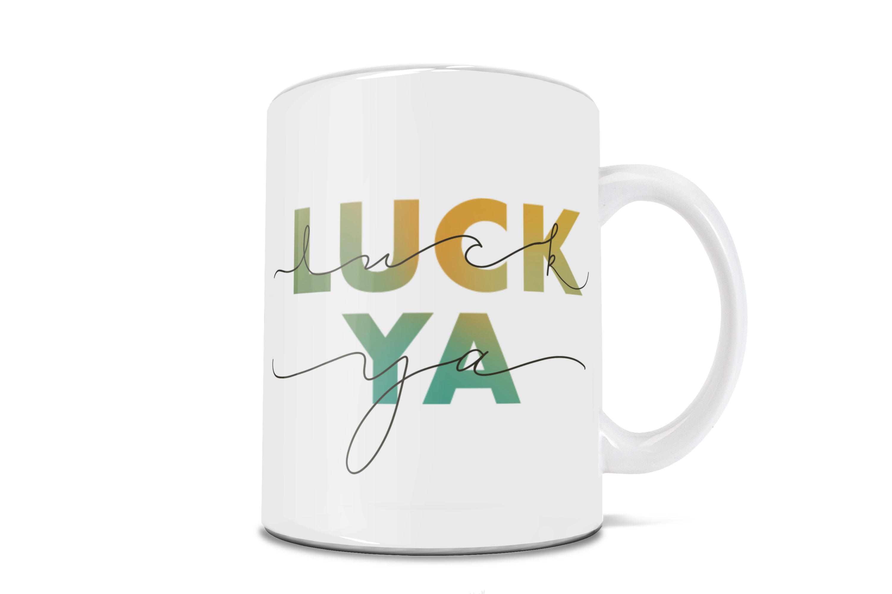 St. Patricks Day Collection (Luck Ya) 11 oz Ceramic Mug WMUG1248