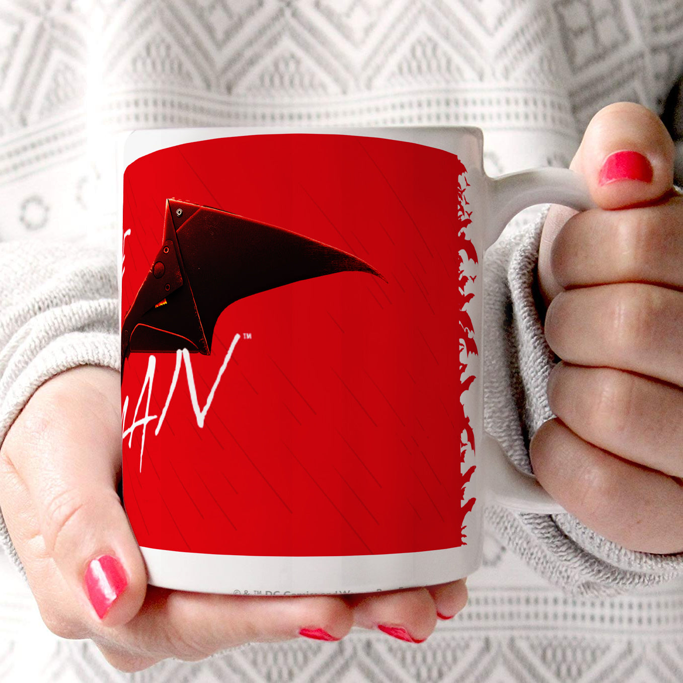 The Batman (Batman Red) 11 oz Ceramic Mug WMUG1256