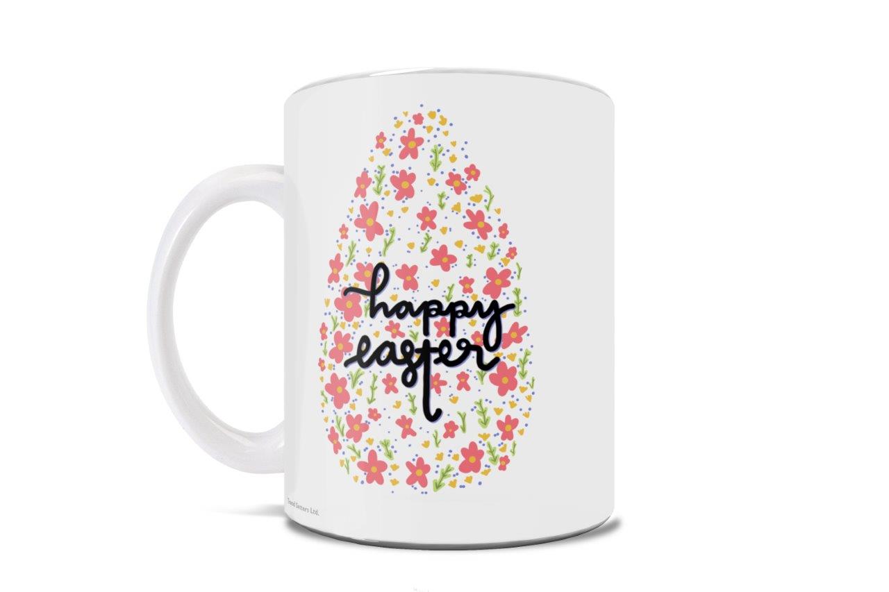 Easter Collection  (Happy Easter Pattern) 11 oz Ceramic Mug WMUG1272