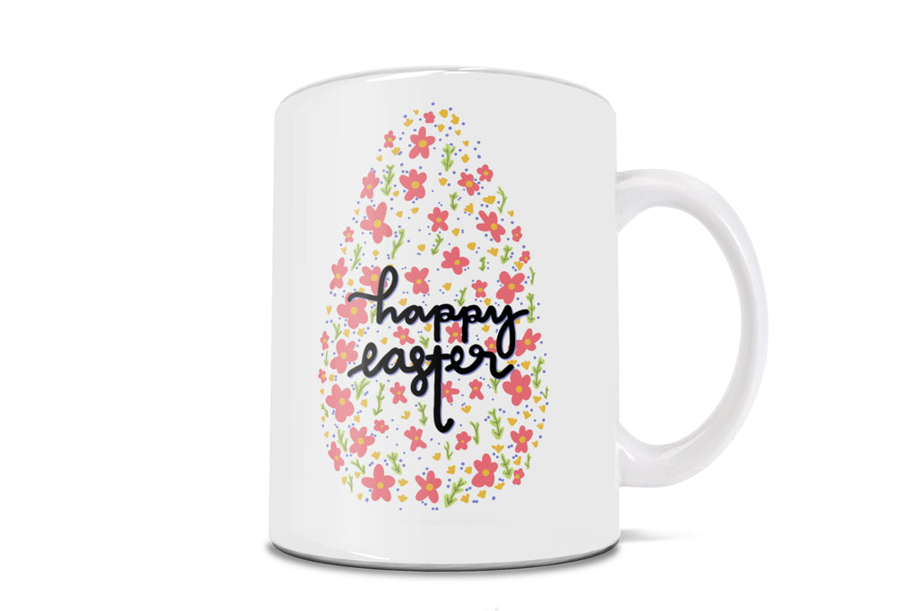 Easter Collection  (Happy Easter Pattern) 11 oz Ceramic Mug WMUG1272