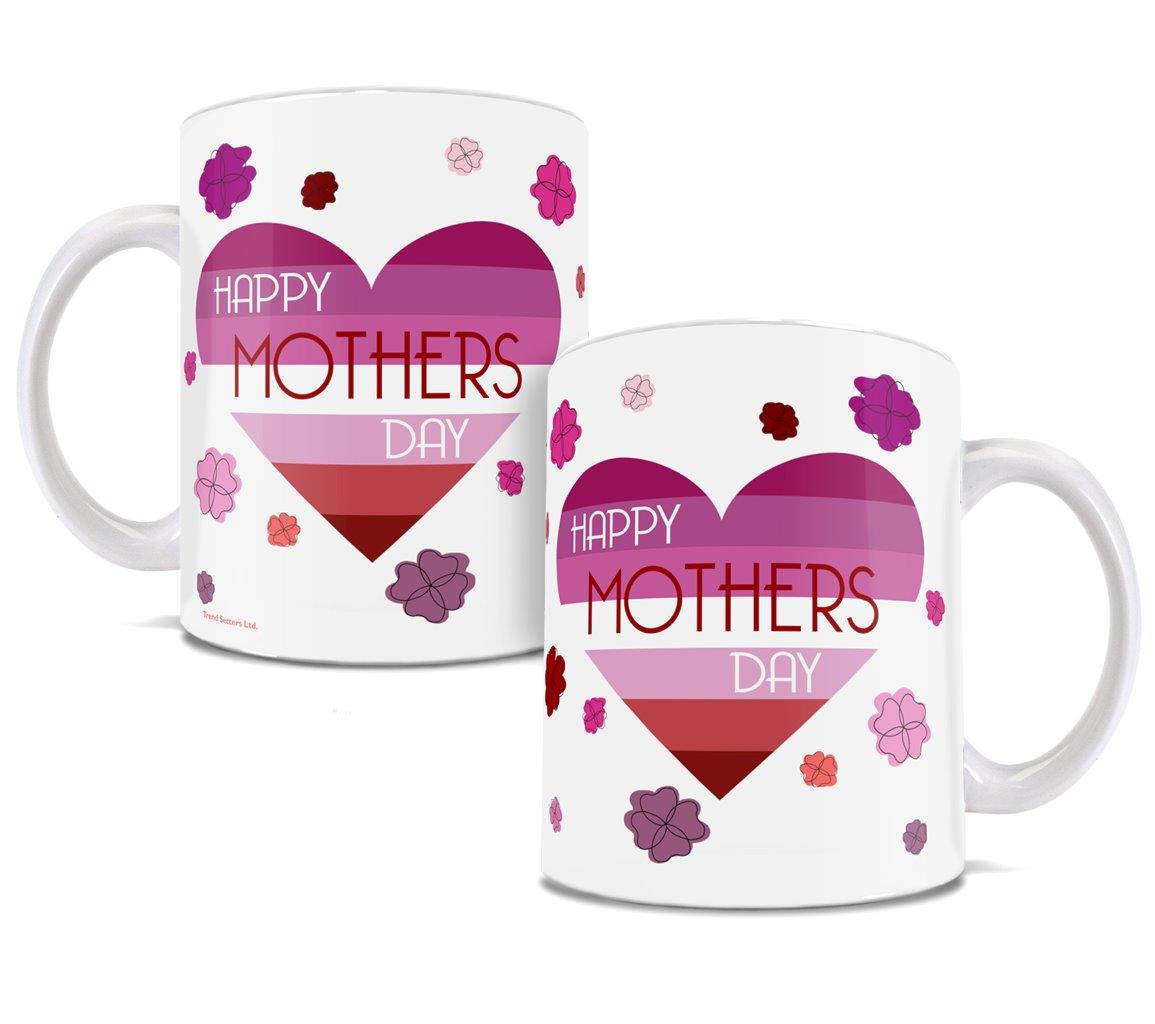 Trend Setters Original (Mothers Day Lesbian Flag) 11 oz Ceramic Mug WMUG1297
