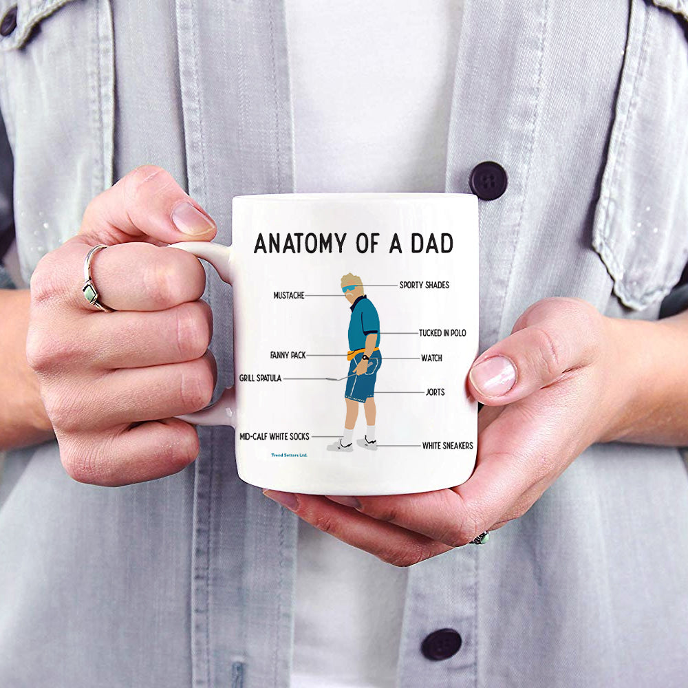 Parent Collection (Anatomy of a Dad) 11 oz Ceramic Mug WMUG1310