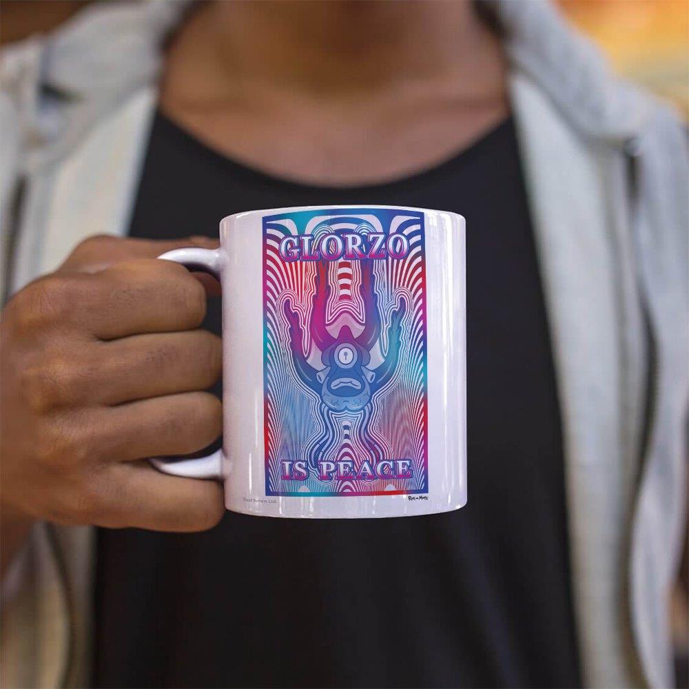 Rick and Morty (Glorzo is Peace) 11 oz Ceramic Mug WMUG1317
