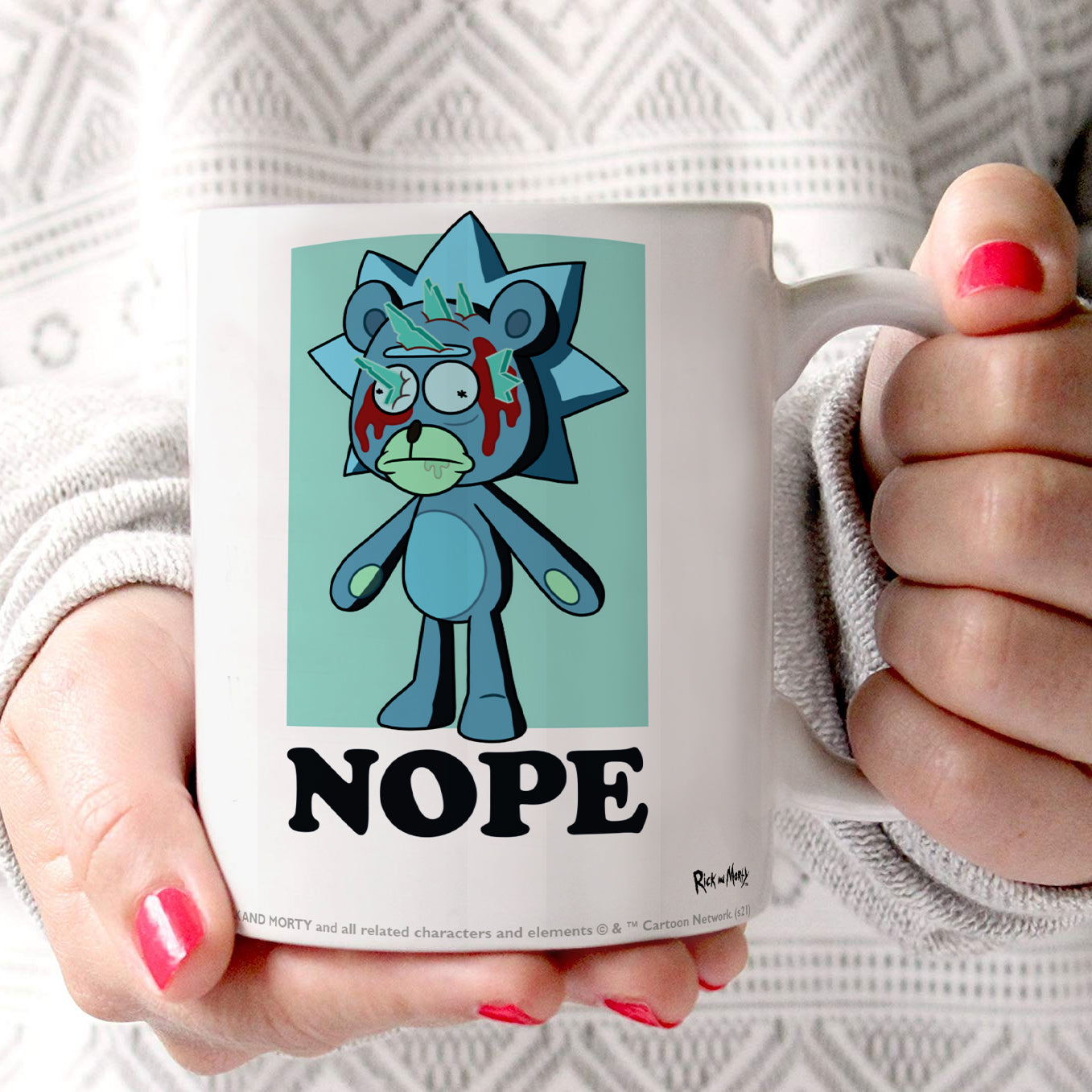 Rick and Morty (NOPE) 11 oz Ceramic Mug WMUG1320