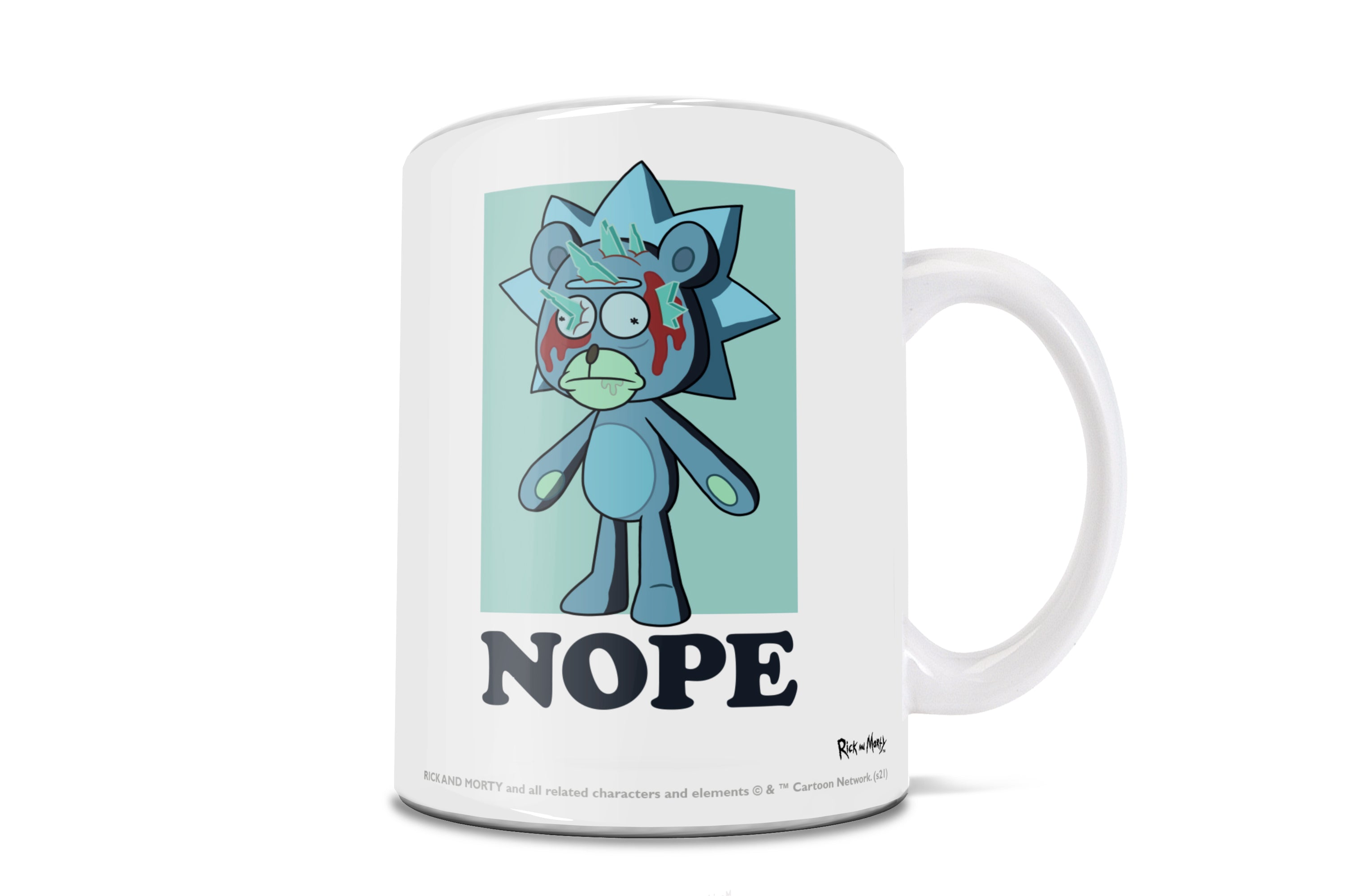 Rick and Morty (NOPE) 11 oz Ceramic Mug WMUG1320