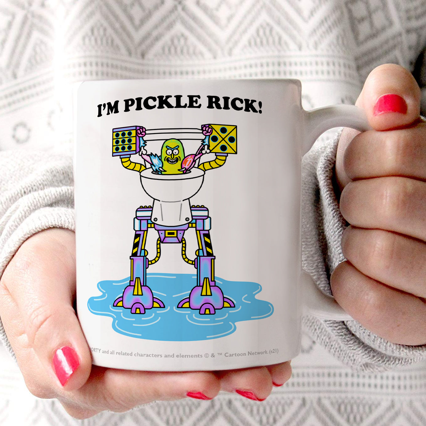 Rick and Morty (Pickle Rick) 11 oz Ceramic Mug WMUG1336