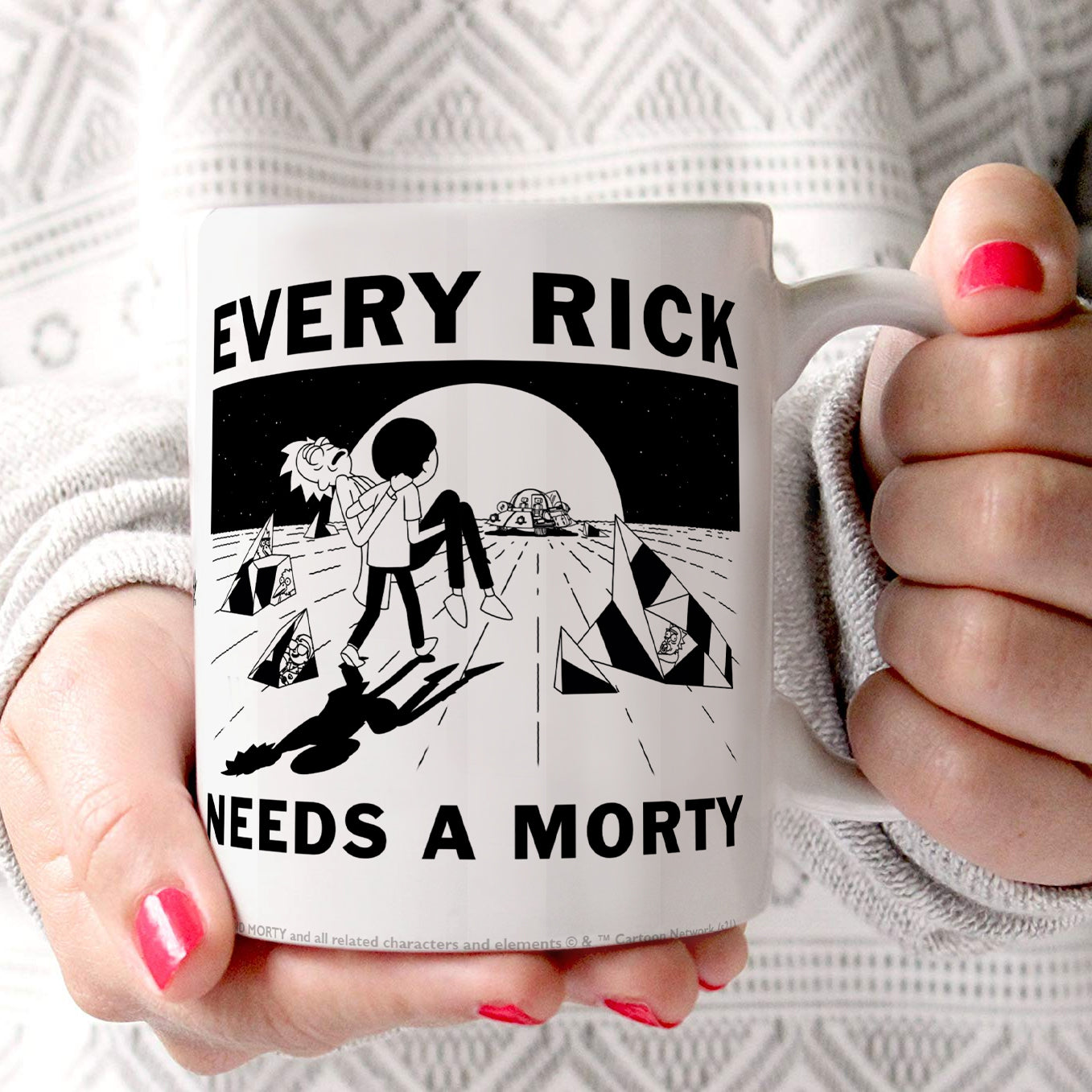 Rick and Morty (Every Rick Needs a Morty) 11 oz Ceramic Mug WMUG1348