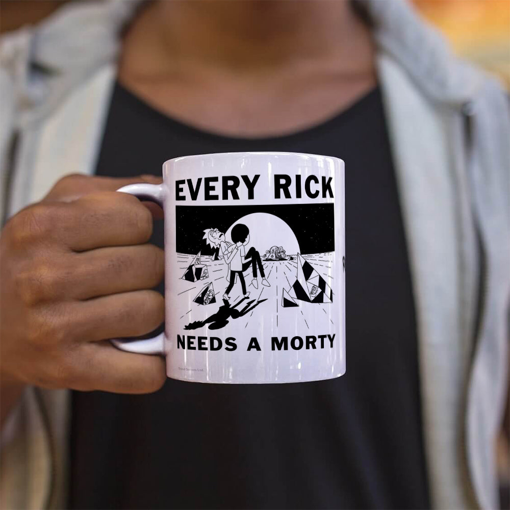 Rick and Morty (Every Rick Needs a Morty) 11 oz Ceramic Mug WMUG1348